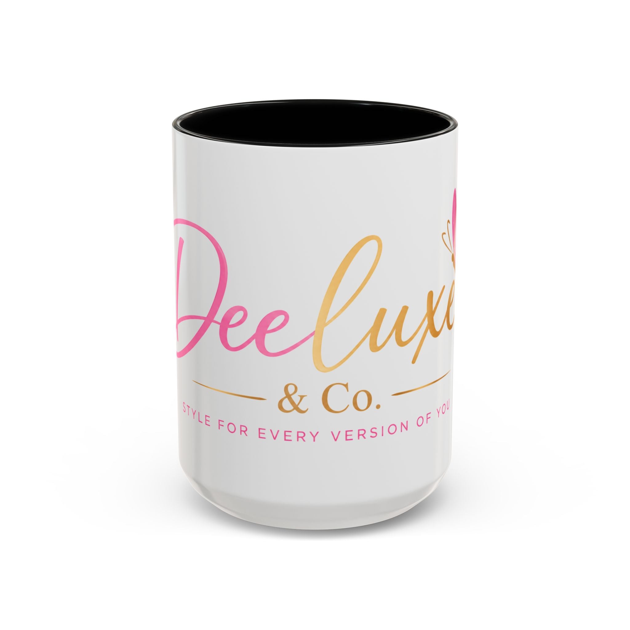 DeeLuxe & Co. Accent Coffee Mug — view 5 | DeeLuxe & Co.