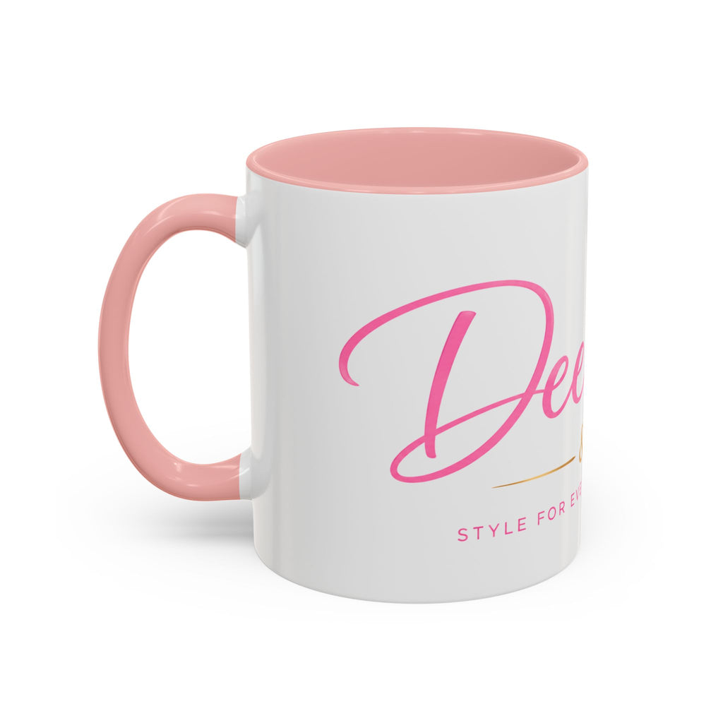 DeeLuxe & Co. Accent Coffee Mug — view 24 | DeeLuxe & Co.