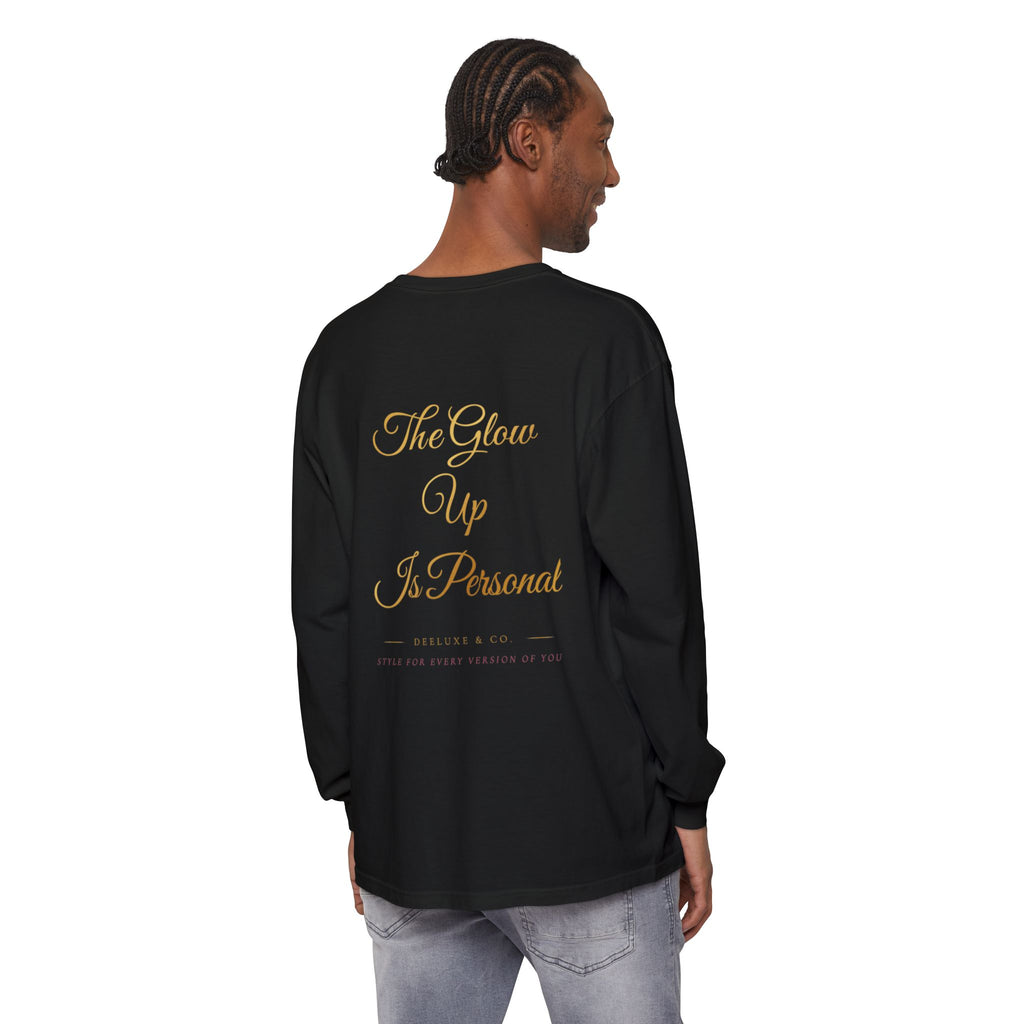 DeeLuxe & Co. Glow-Up Long Sleeve Tee — view 9 | DeeLuxe & Co.