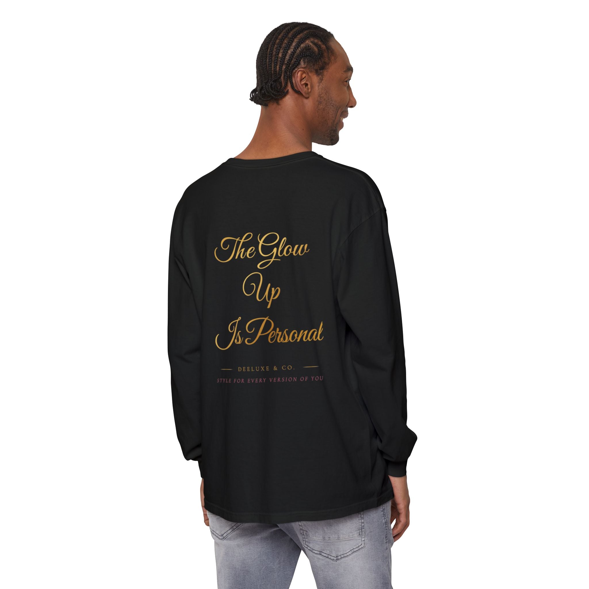 DeeLuxe & Co. Glow-Up Long Sleeve Tee — view 9 | DeeLuxe & Co.