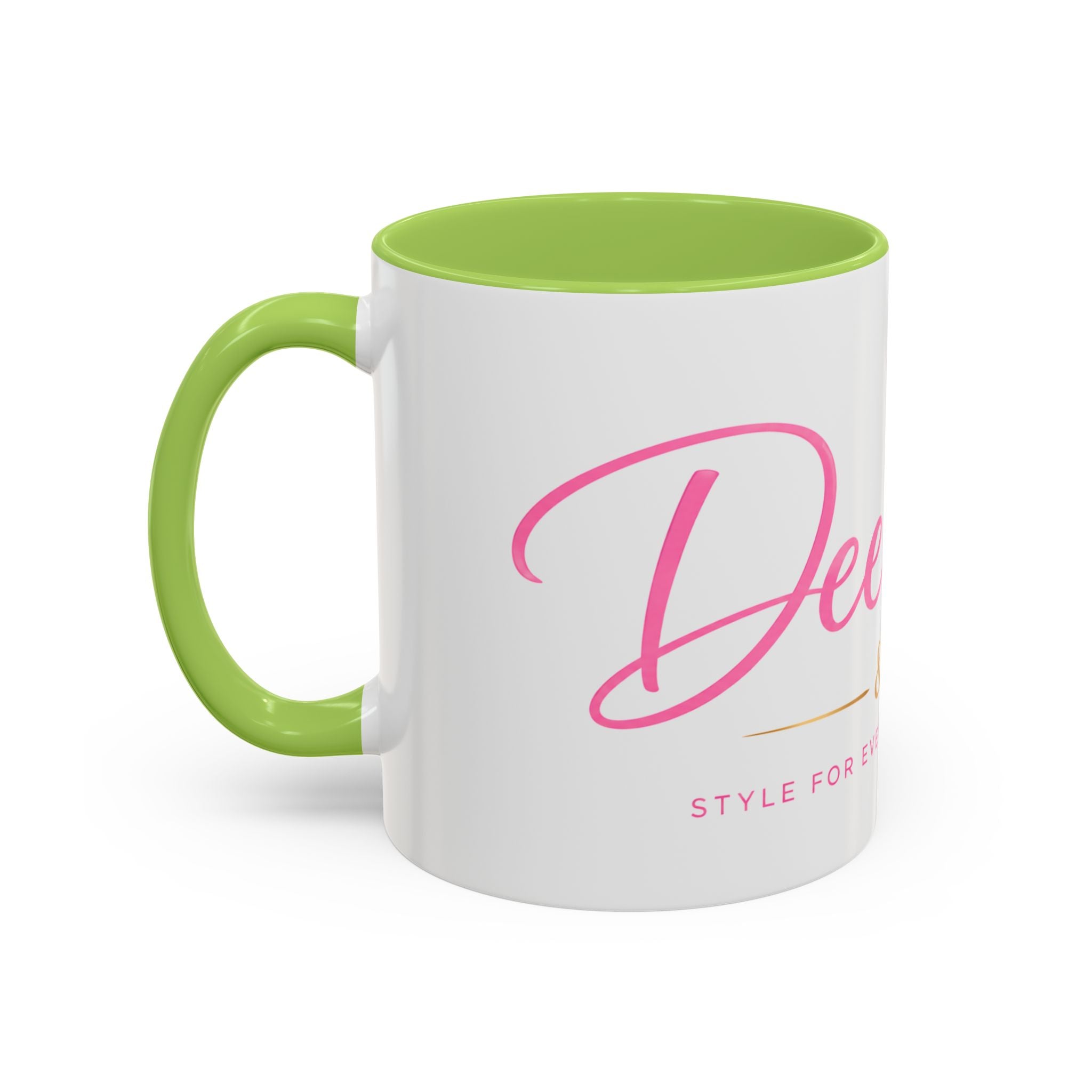 DeeLuxe & Co. Accent Coffee Mug — view 60 | DeeLuxe & Co.