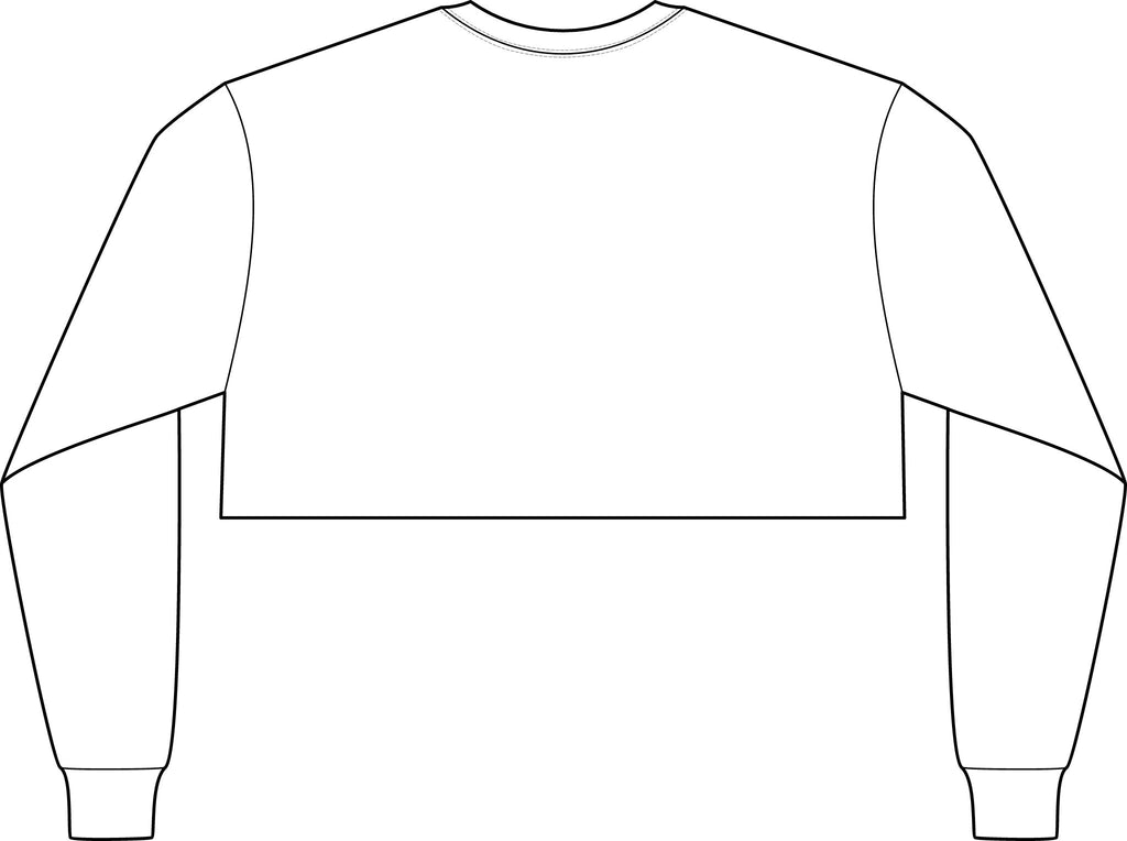 GGG Crop Long Sleeve Tee