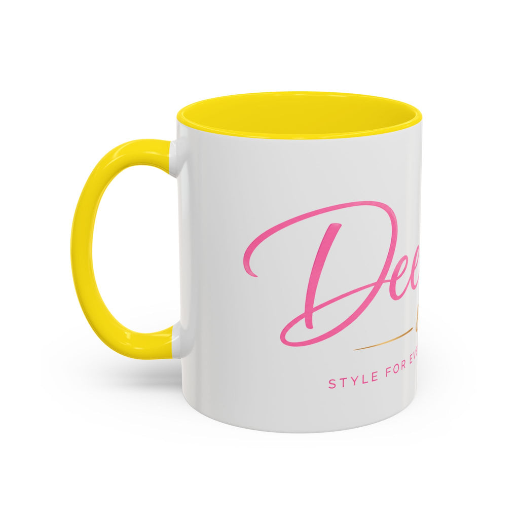 DeeLuxe & Co. Accent Coffee Mug — view 42 | DeeLuxe & Co.