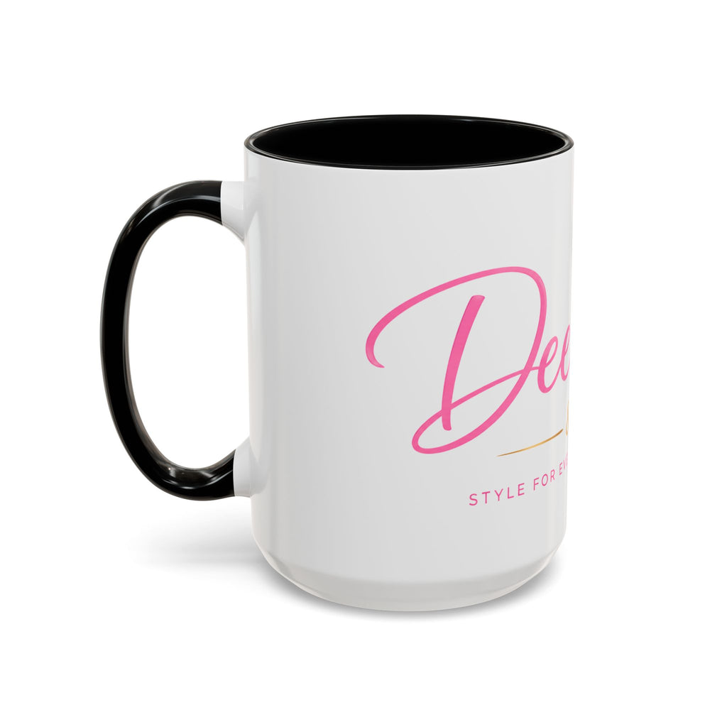 DeeLuxe & Co. Accent Coffee Mug — view 30 | DeeLuxe & Co.