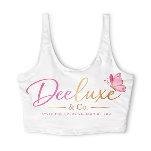 DeeLuxe & Co. Butterfly Logo Sports Bra | DeeLuxe & Co.