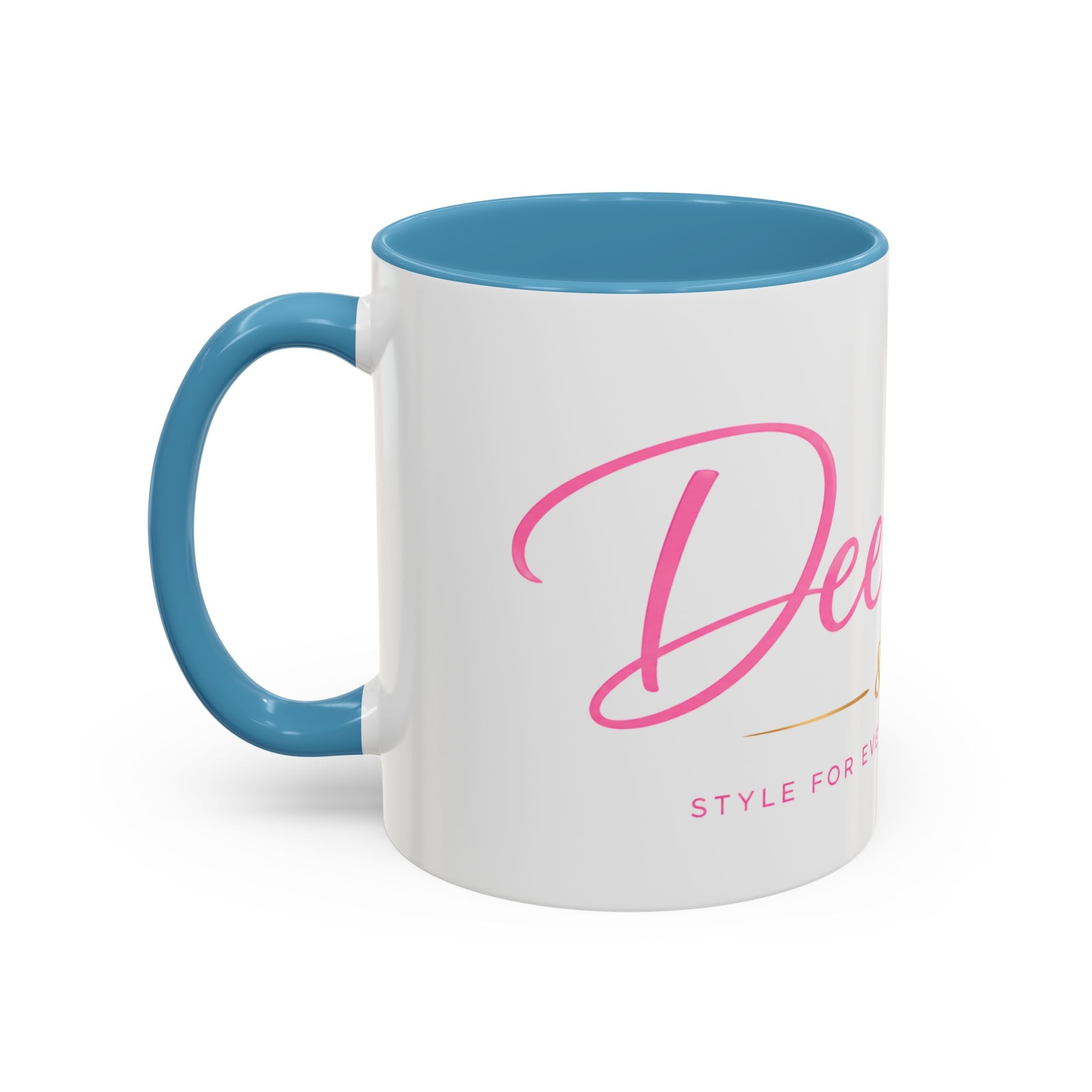 DeeLuxe & Co. Accent Coffee Mug — view 36 | DeeLuxe & Co.