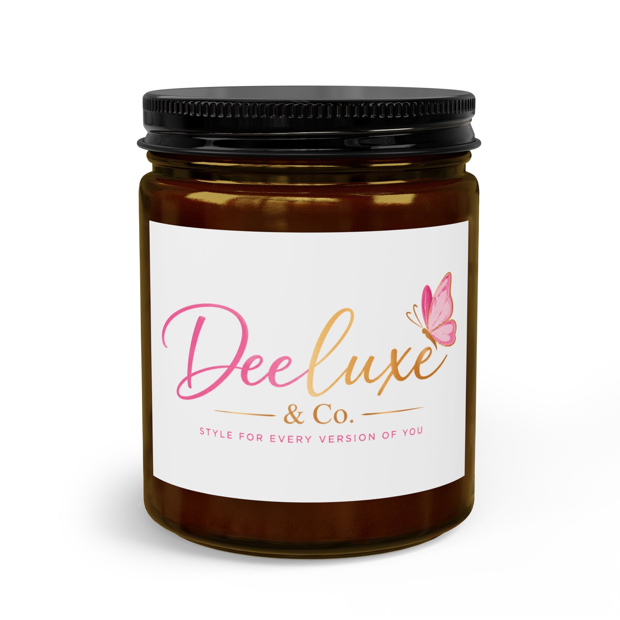 Scented Candle Gift Set With Matches Wick Trimmer Deeluxe Co Jar Candle | DeeLuxe & Co