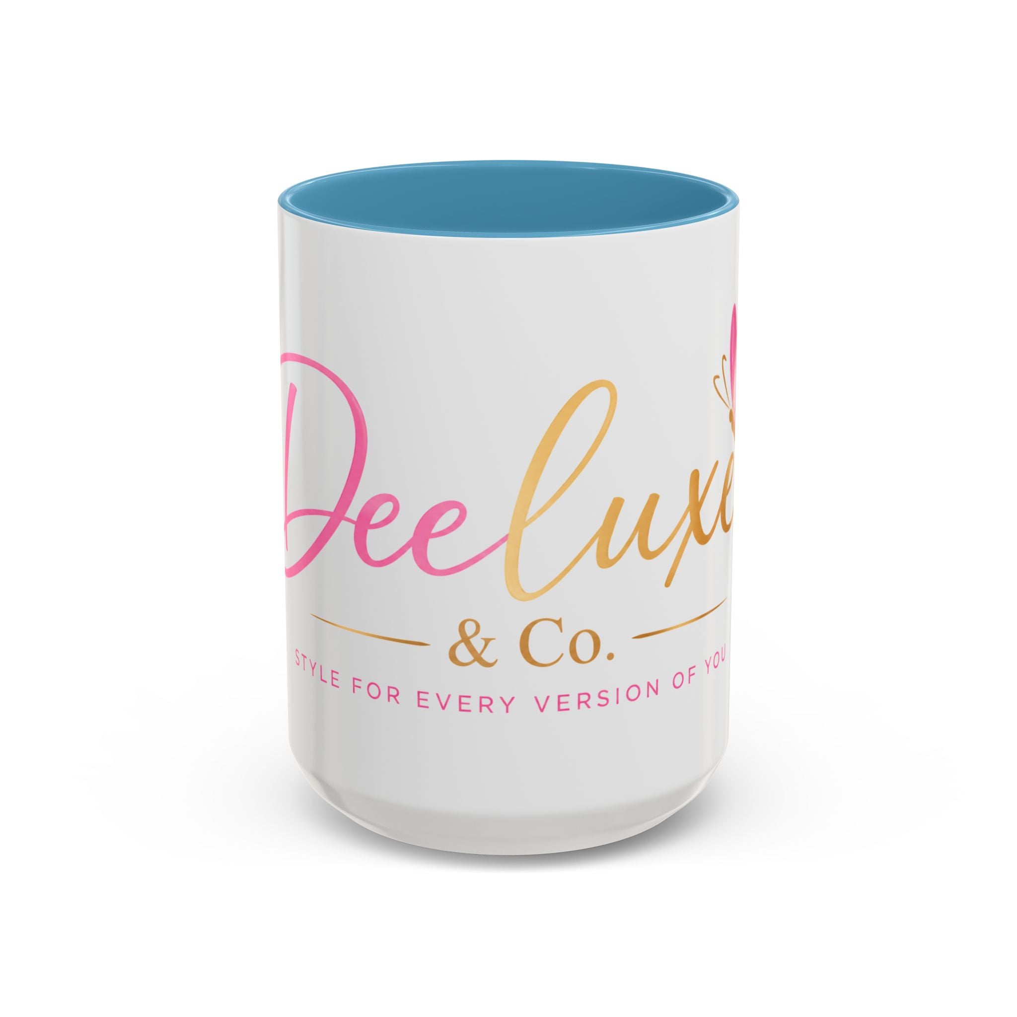 DeeLuxe & Co. Accent Coffee Mug — view 12 | DeeLuxe & Co.