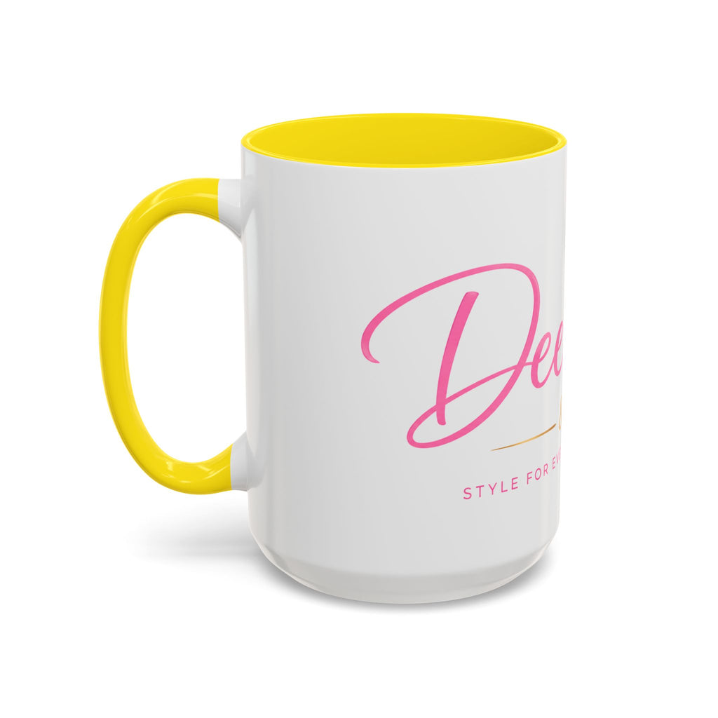 DeeLuxe & Co. Accent Coffee Mug — view 57 | DeeLuxe & Co.
