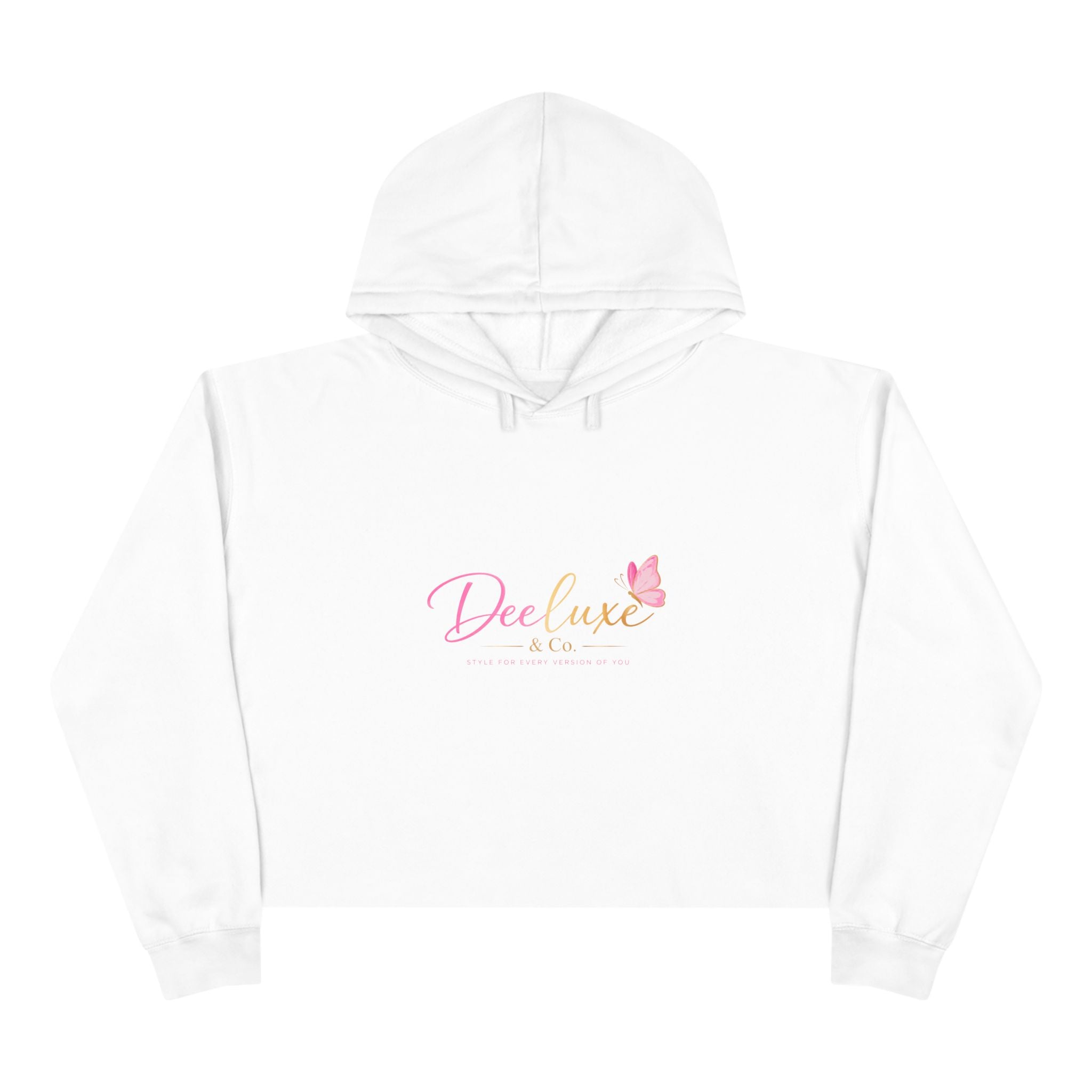 DeeLuxe & Co. Bliss Cropped Hoodie — view 4 | DeeLuxe & Co.