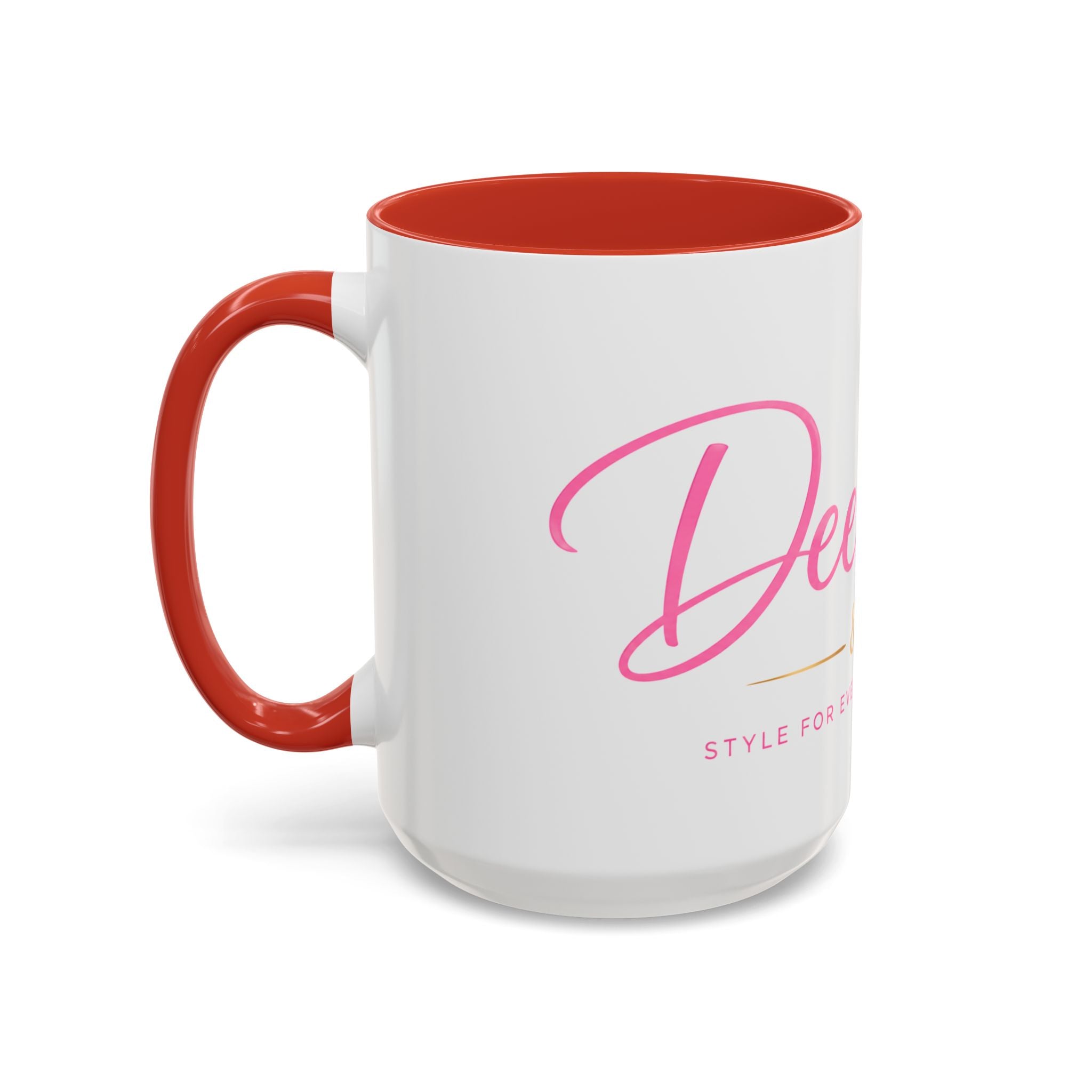 DeeLuxe & Co. Accent Coffee Mug — view 48 | DeeLuxe & Co.