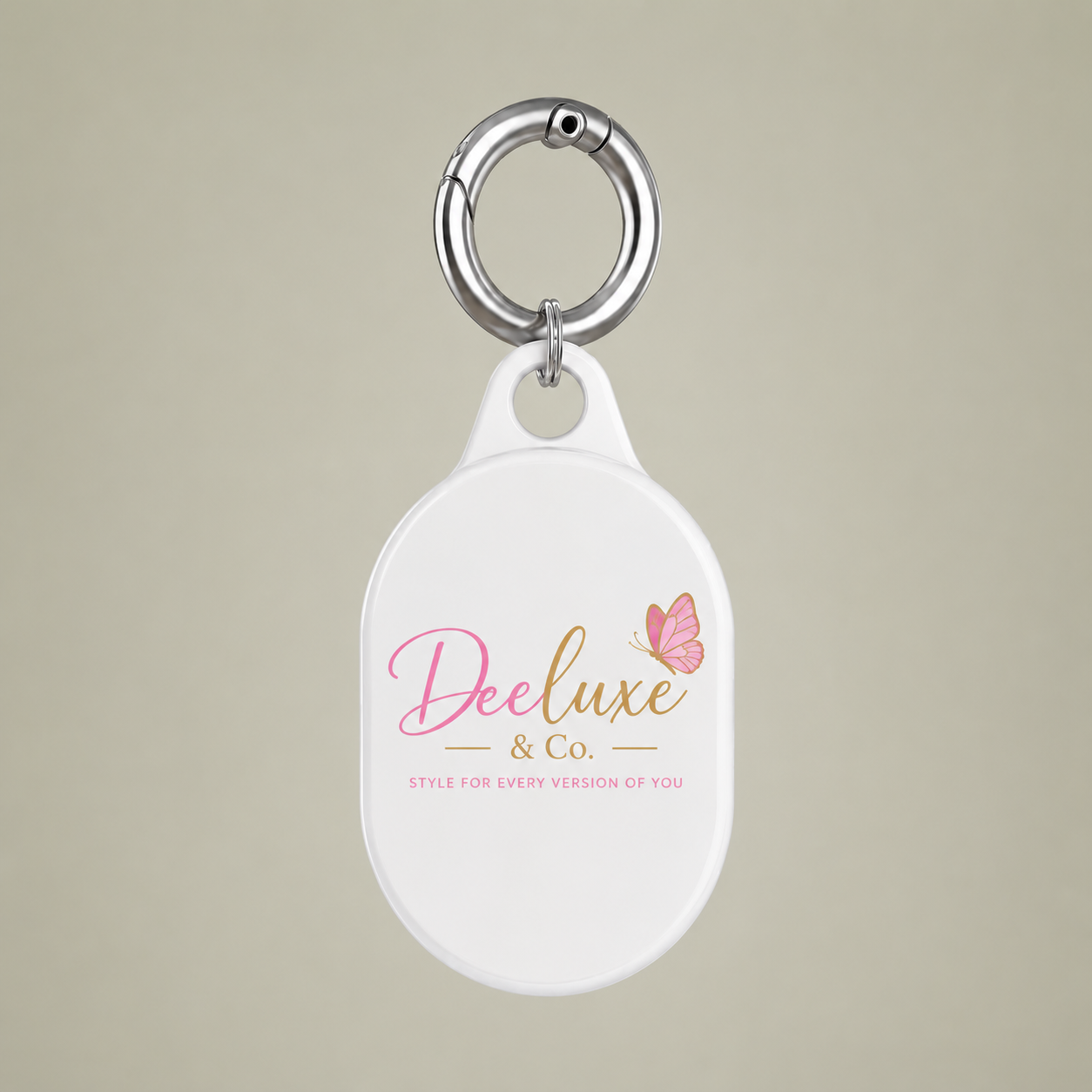 DeeLuxe & Co. AirTag Keychain Cover | DeeLuxe & Co.