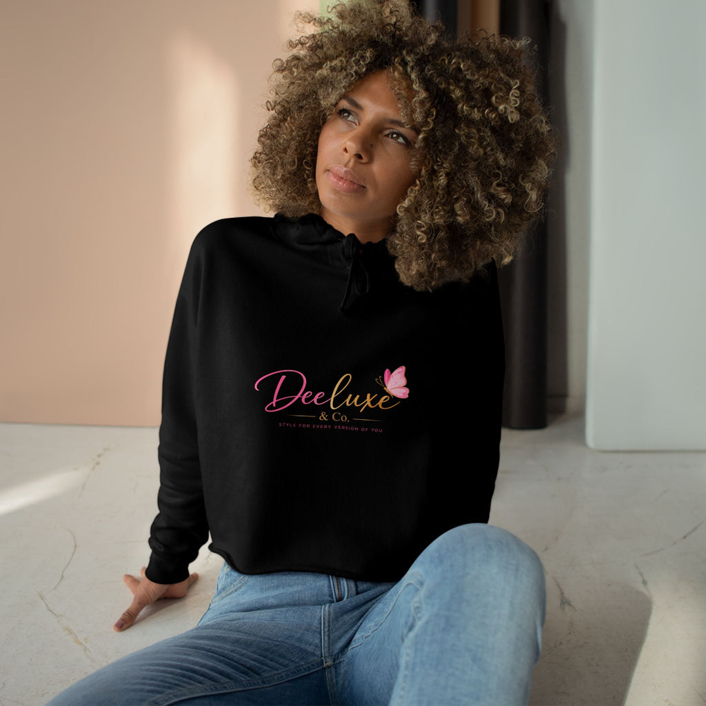 DeeLuxe & Co. Bliss Cropped Hoodie — view 7 | DeeLuxe & Co.