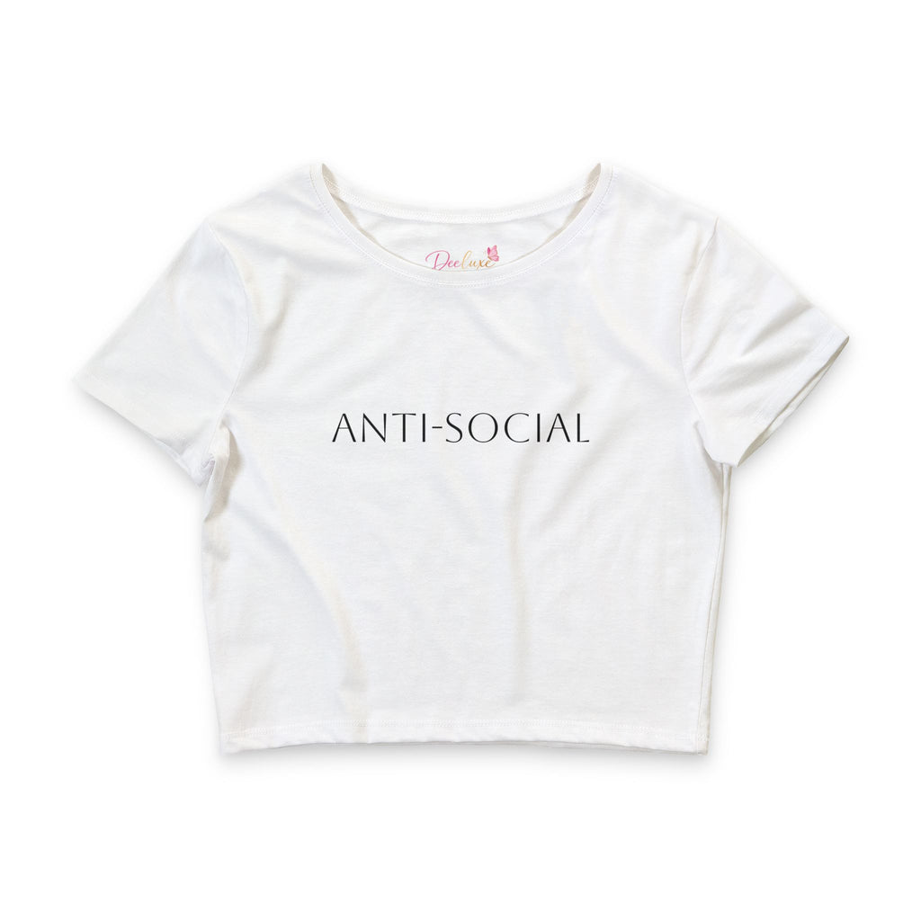 Anti-Social Crop Tee