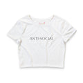 Anti-Social Crop Tee