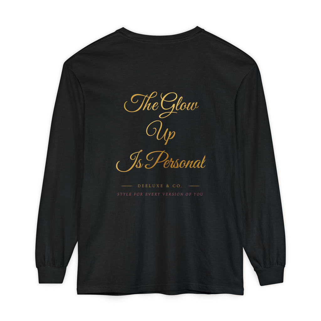 DeeLuxe & Co. Glow-Up Long Sleeve Tee — view 7 | DeeLuxe & Co.