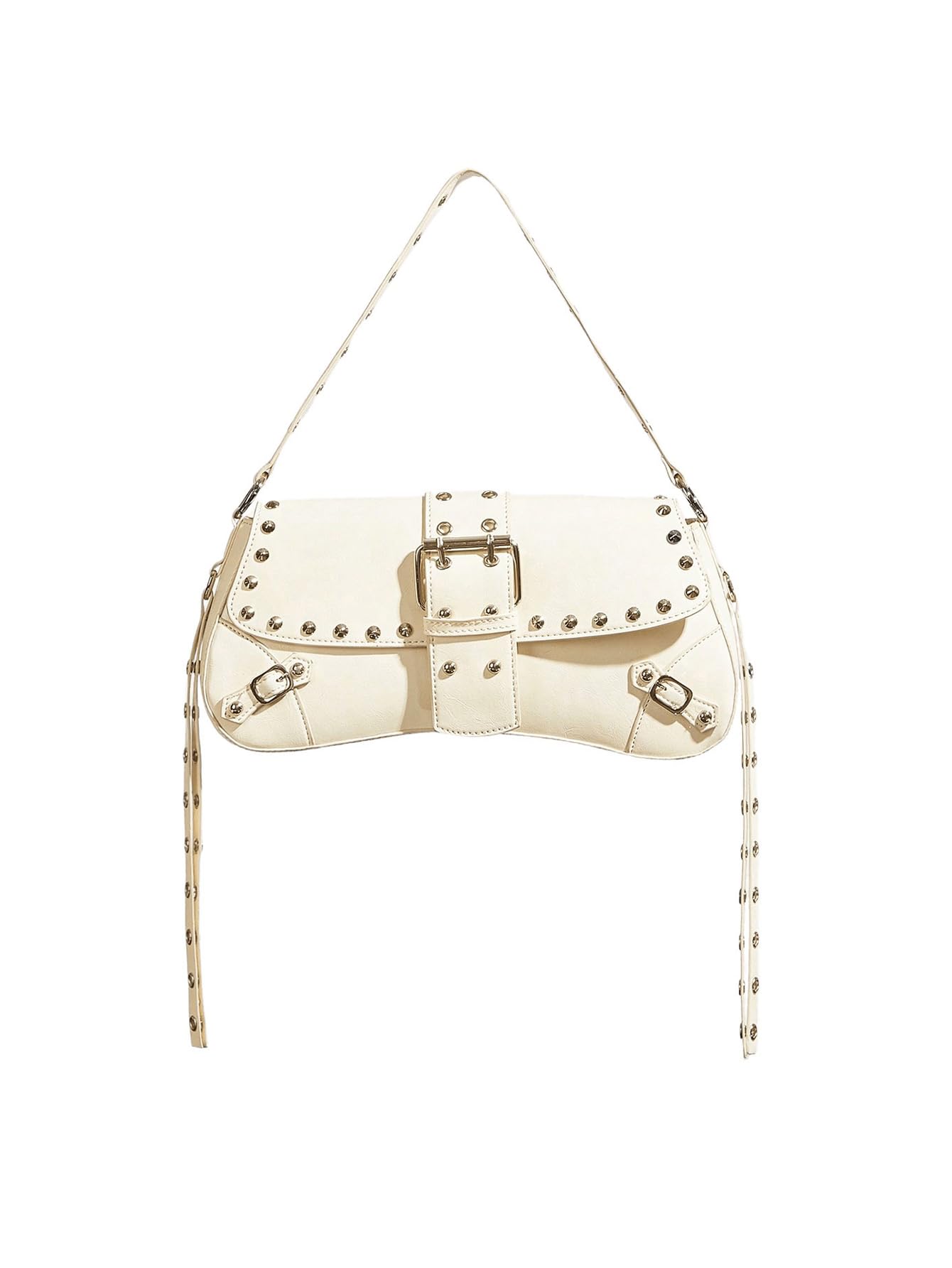 Leather Studded Mini Purse