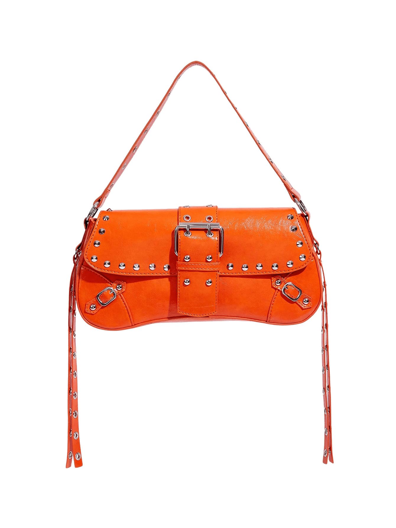 Leather Studded Mini Purse
