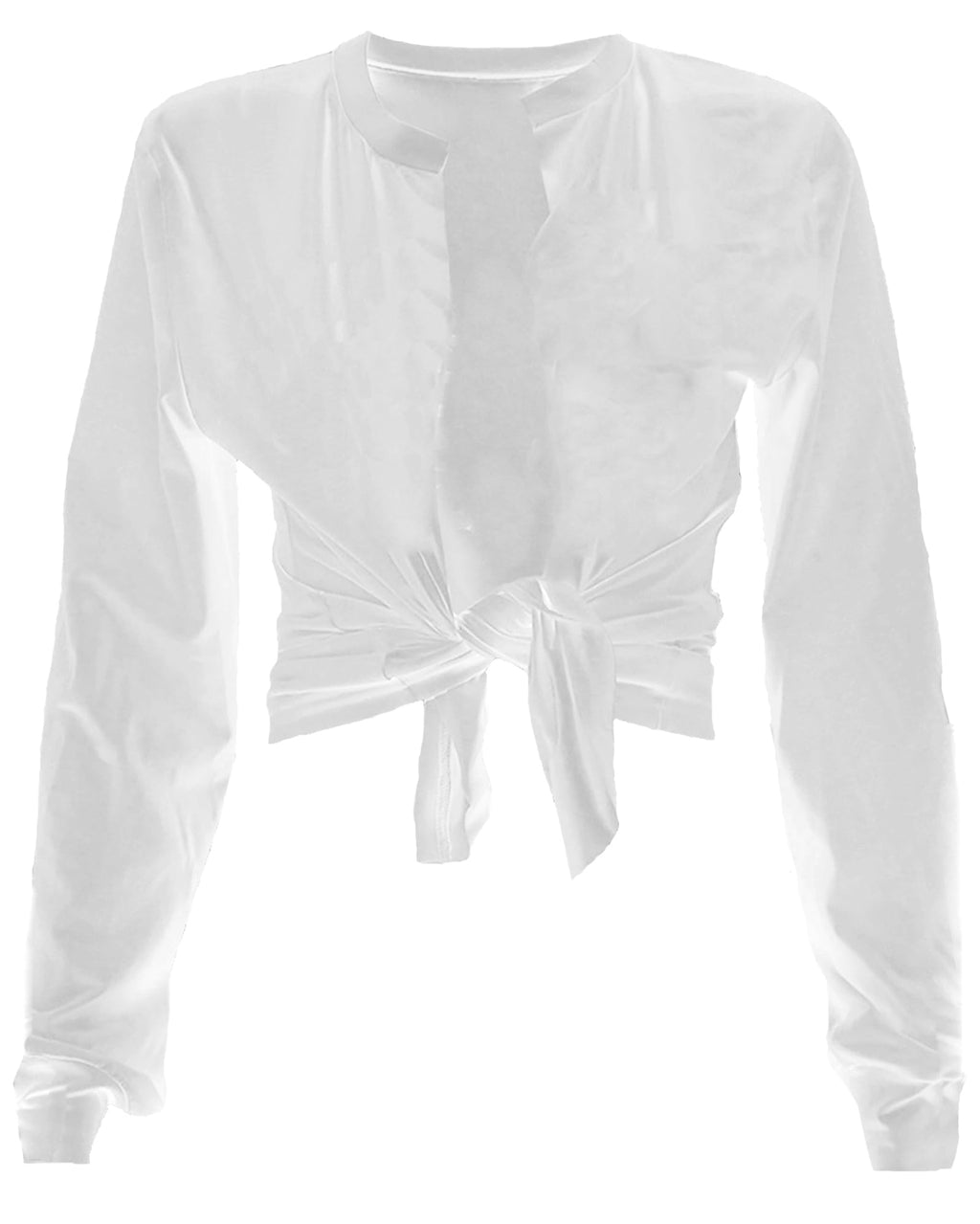 Tie Front Crop Top