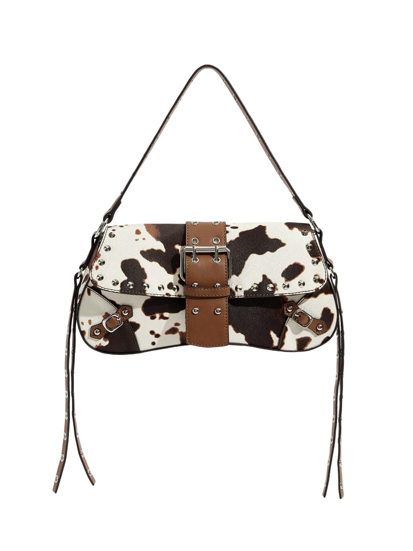 Leather Studded Mini Purse