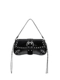 Leather Studded Mini Purse