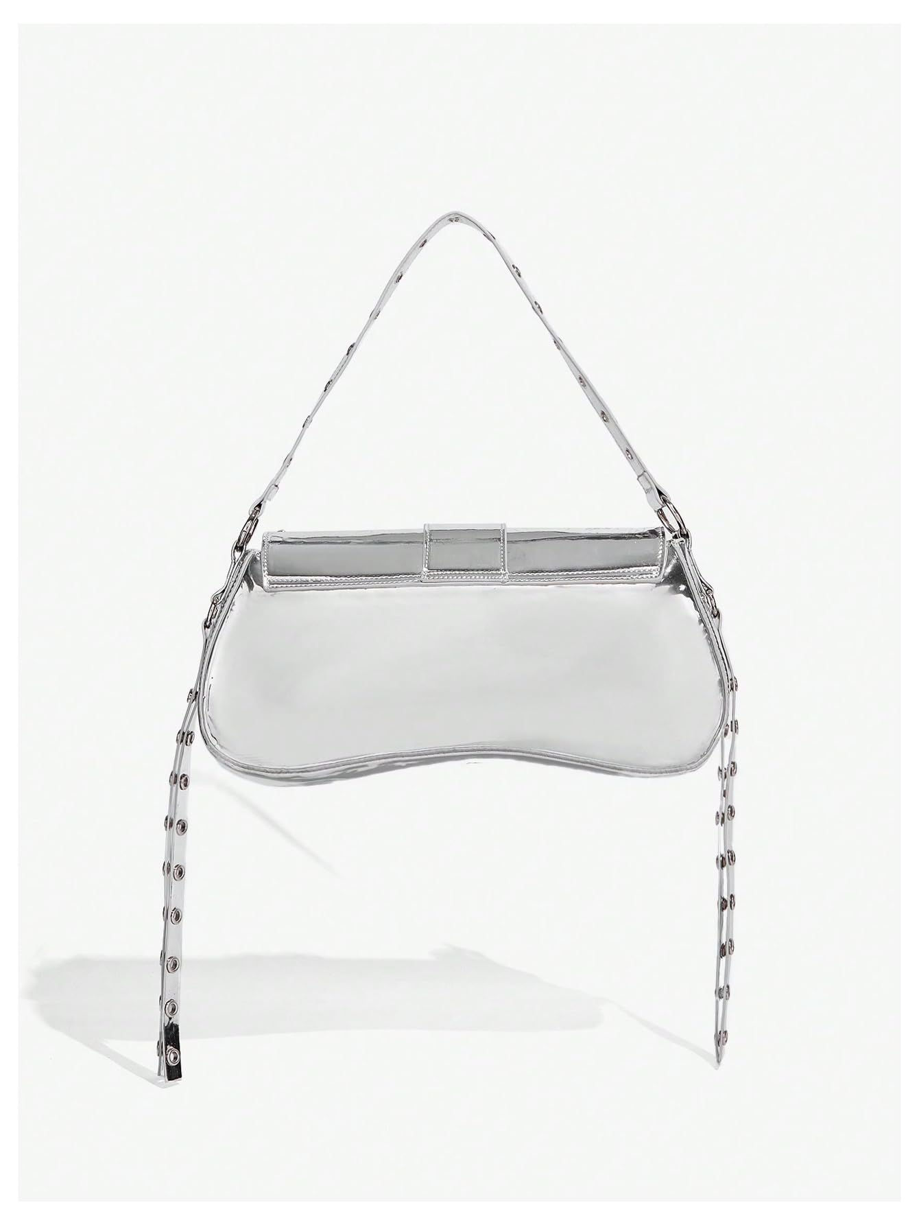 Leather Studded Mini Purse