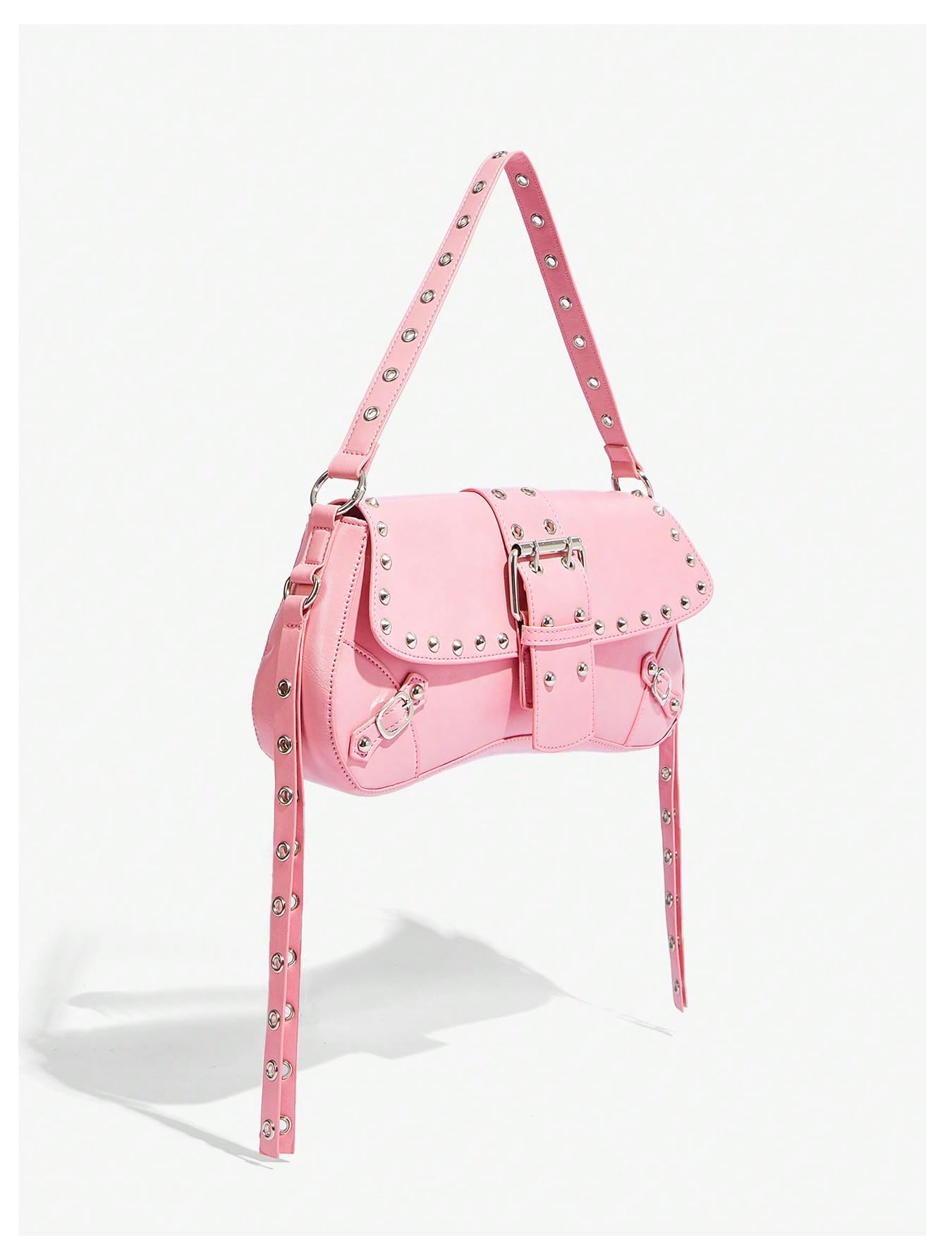 Leather Studded Mini Purse