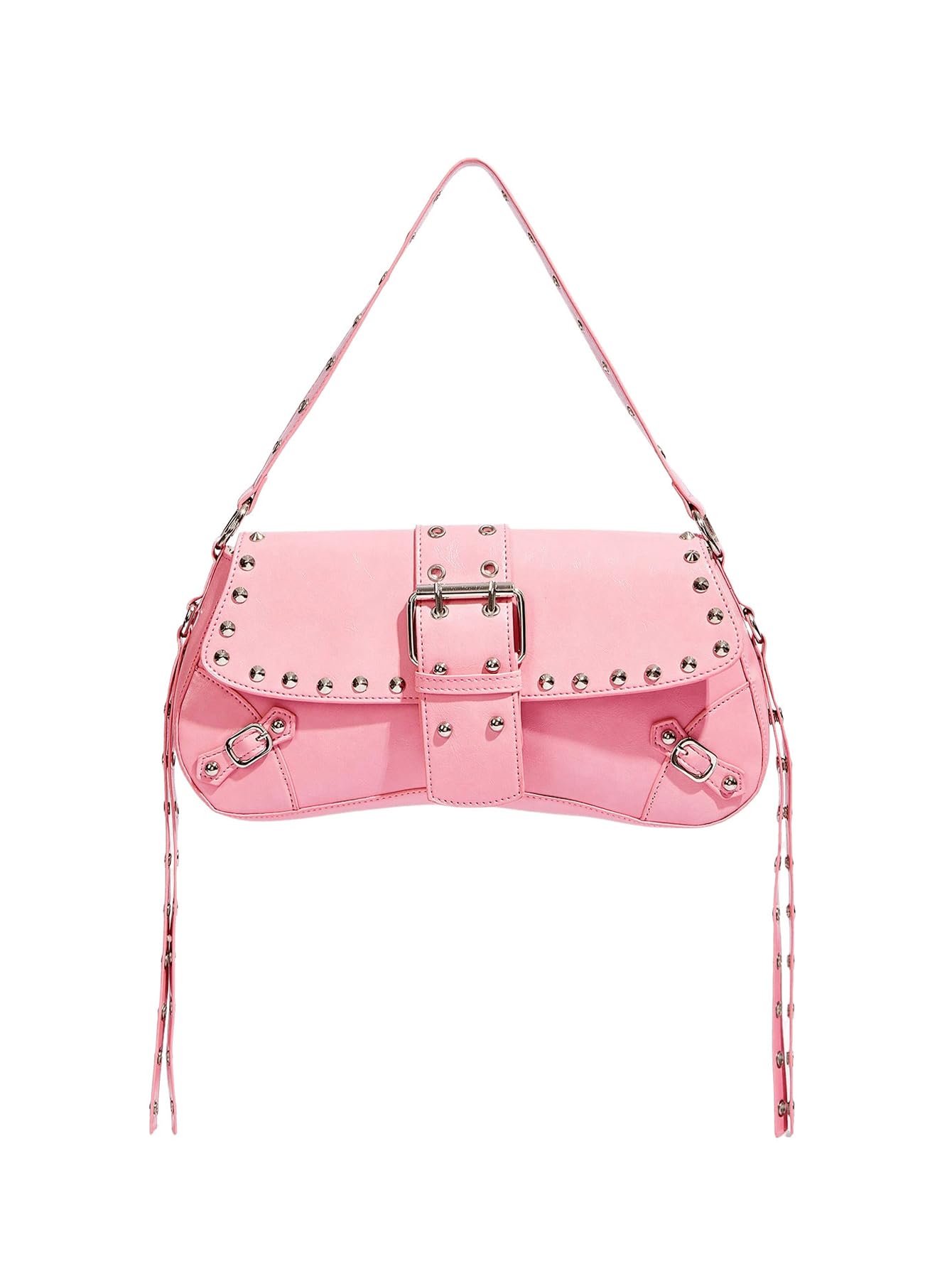 Leather Studded Mini Purse
