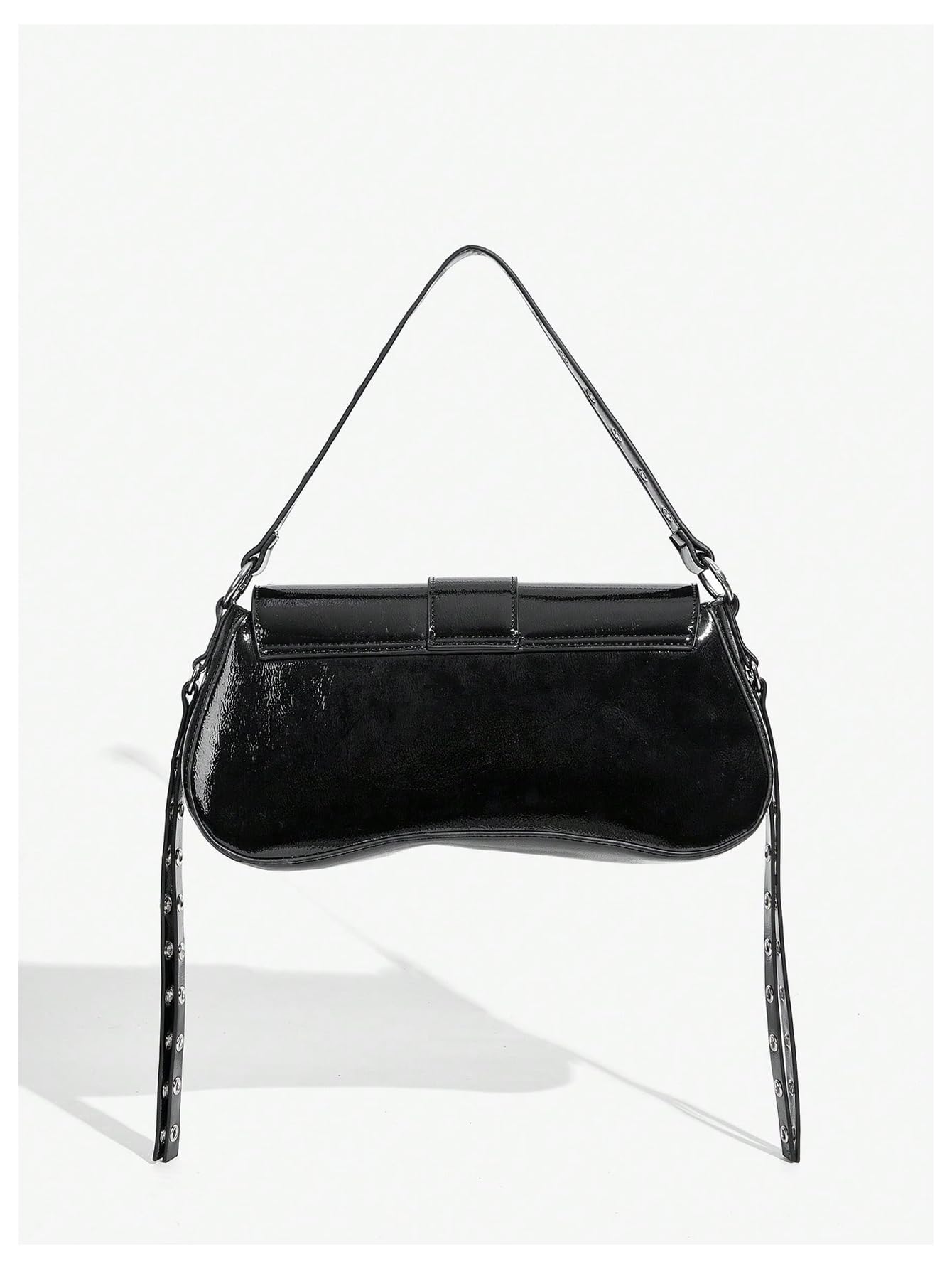 Leather Studded Mini Purse