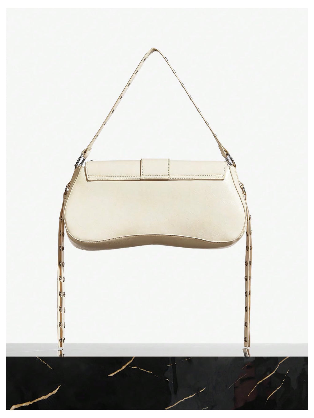 Leather Studded Mini Purse