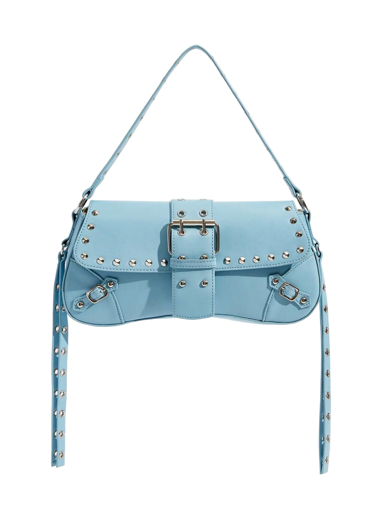 Leather Studded Mini Purse