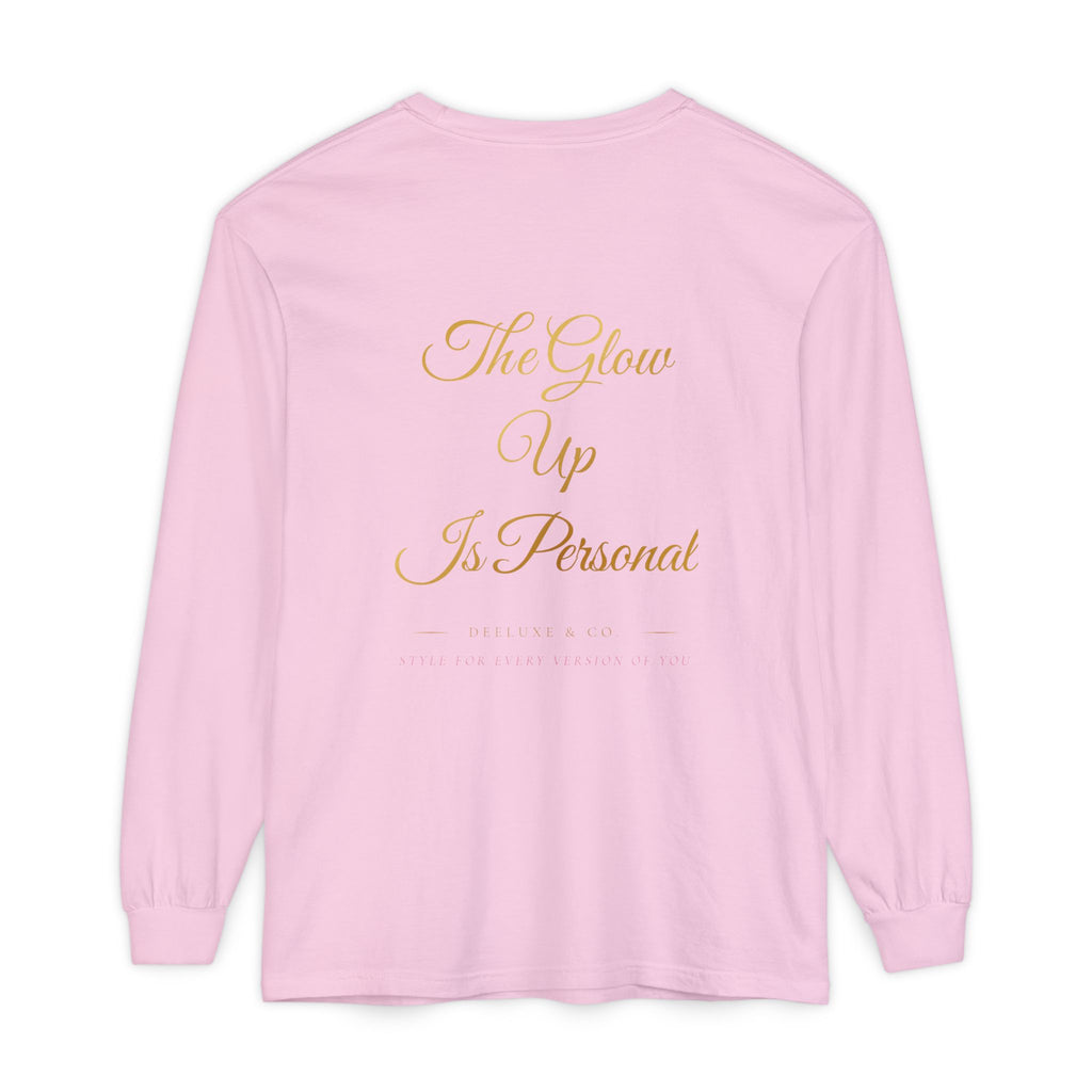 DeeLuxe & Co. Glow-Up Long Sleeve Tee — view 10 | DeeLuxe & Co.