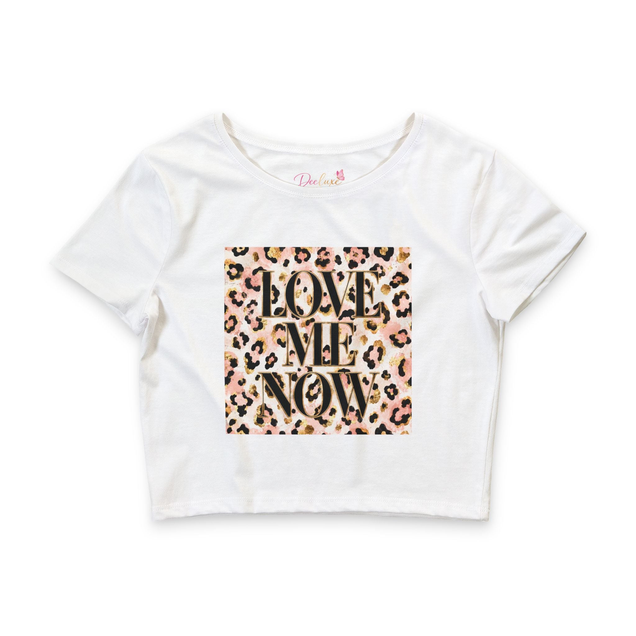 LOVE ME NOW  Crop Tee