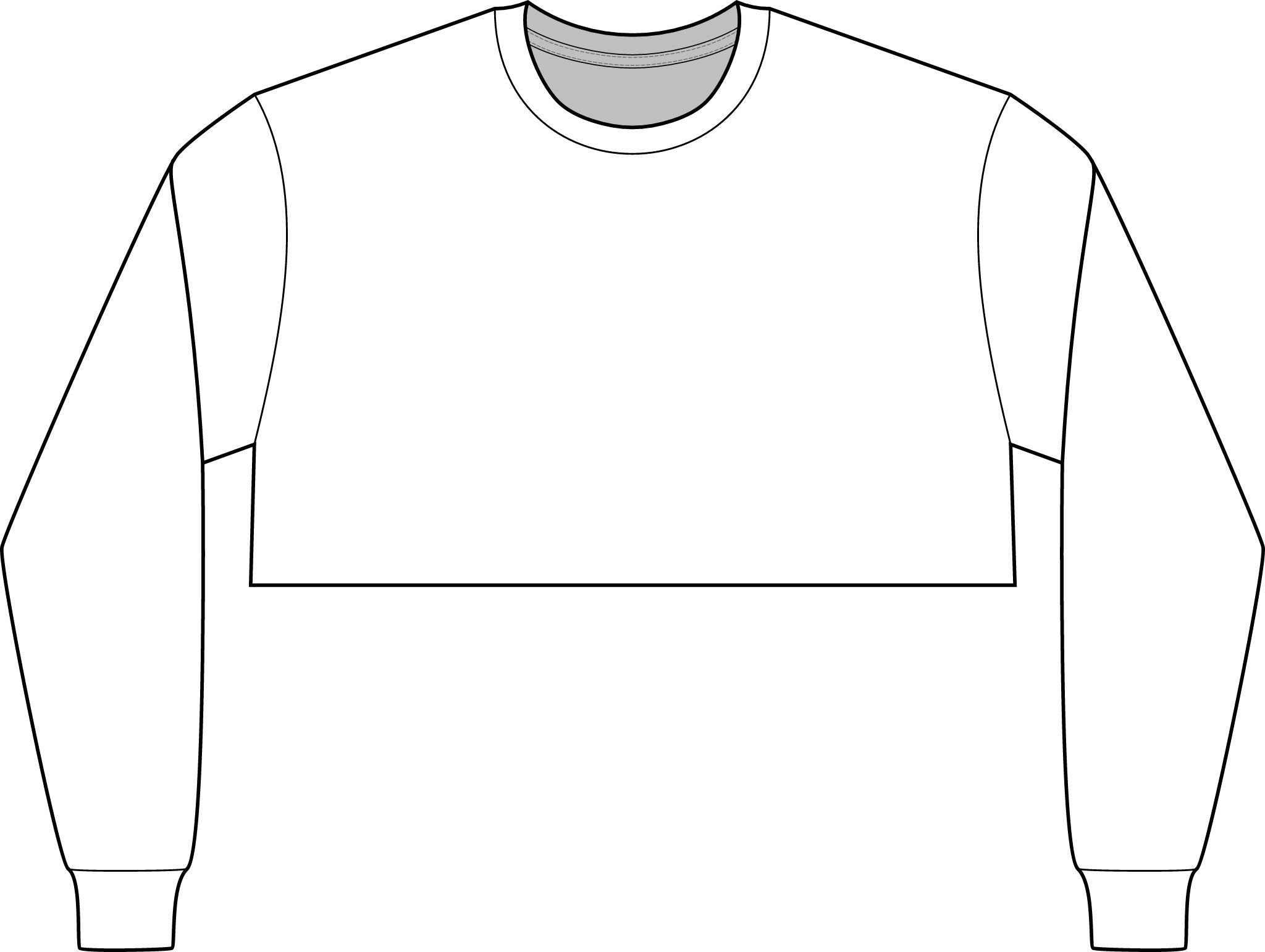 GGG Crop Long Sleeve Tee
