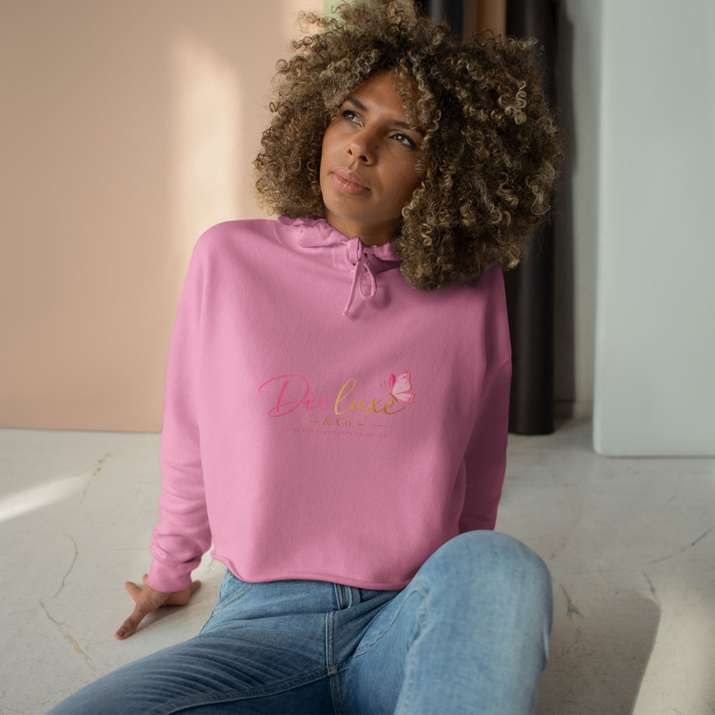 DeeLuxe & Co. Bliss Cropped Hoodie — view 9 | DeeLuxe & Co.