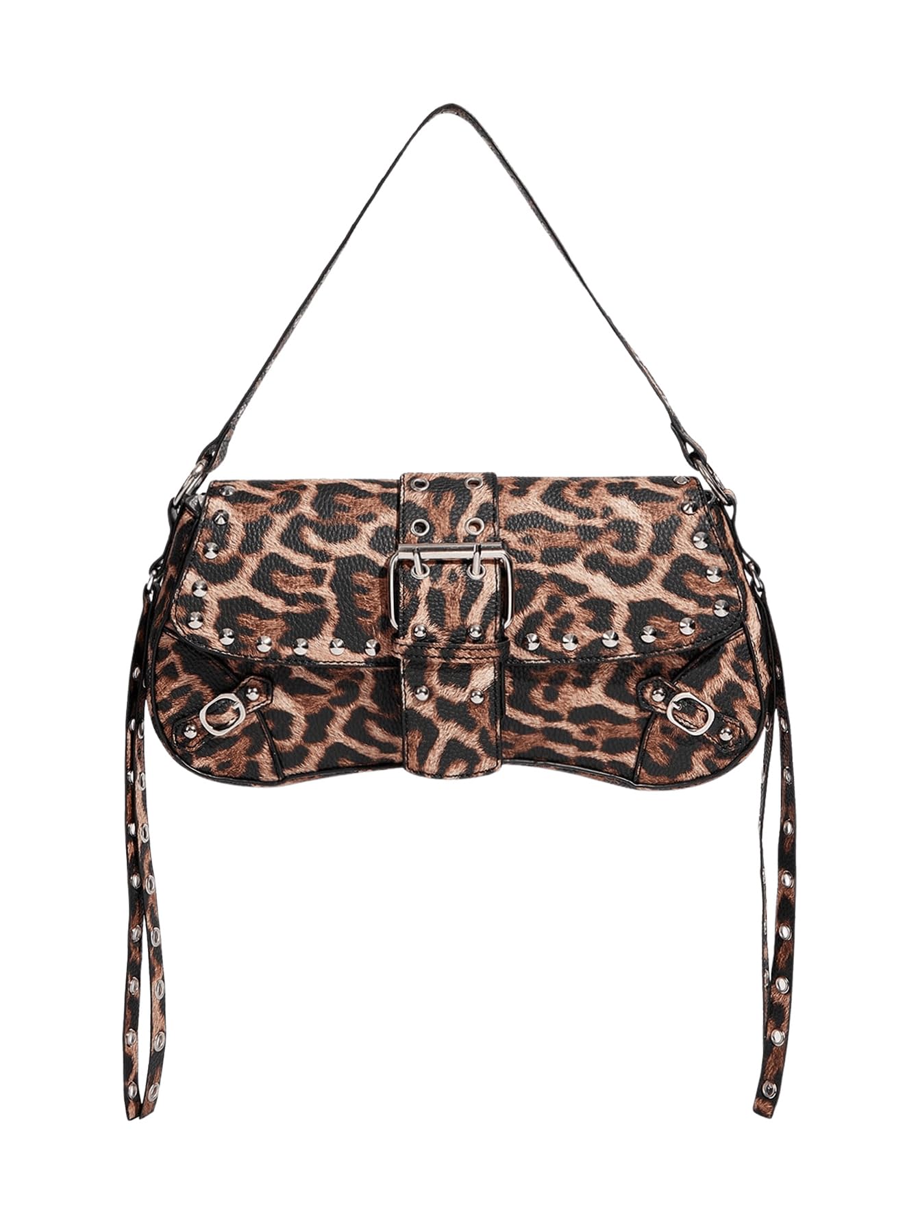 Leather Studded Mini Purse