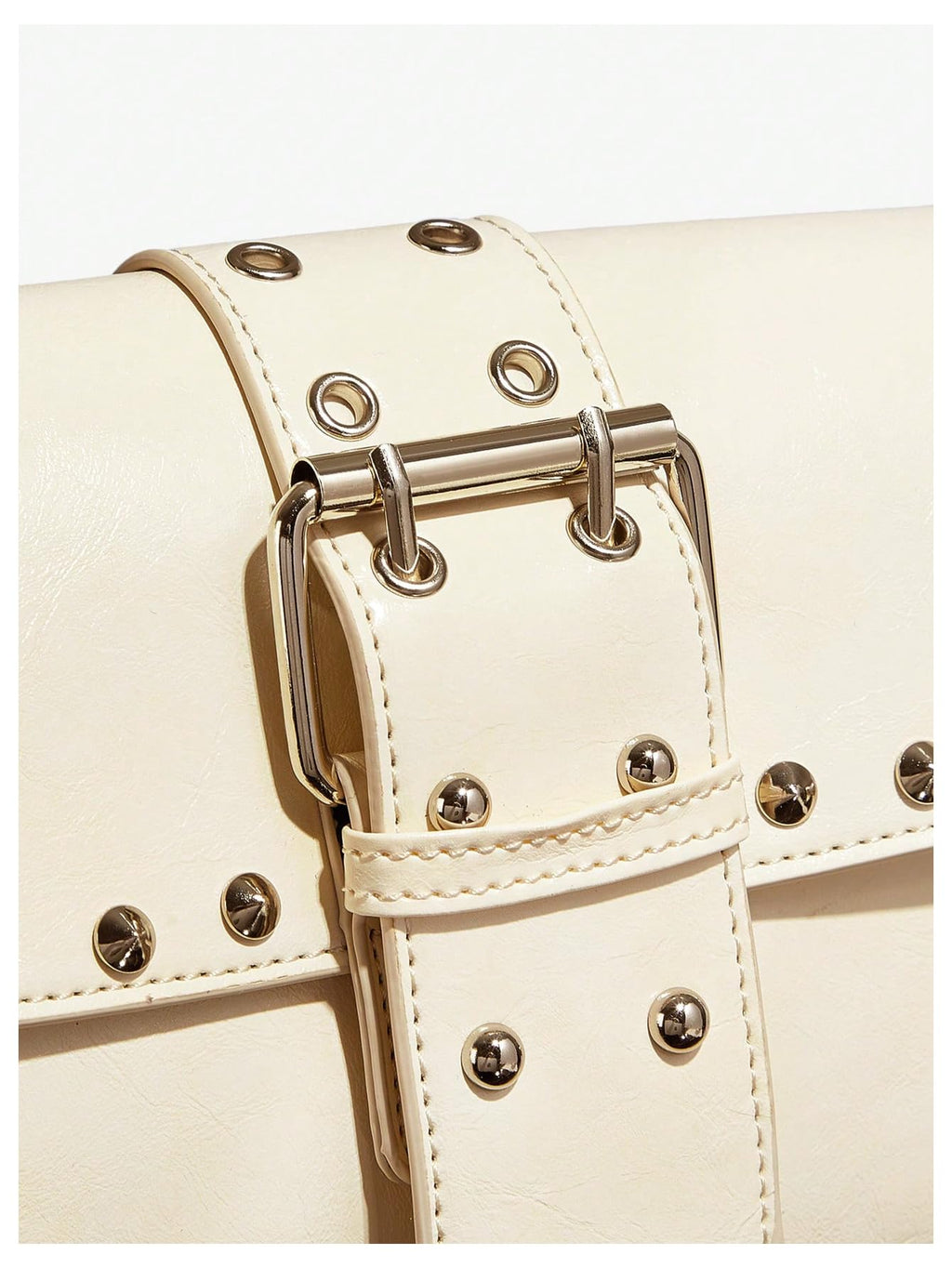 Leather Studded Mini Purse