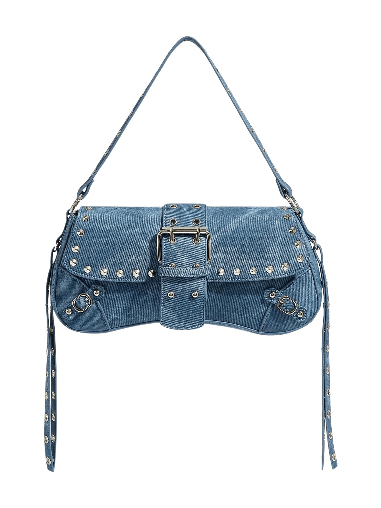 Leather Studded Mini Purse