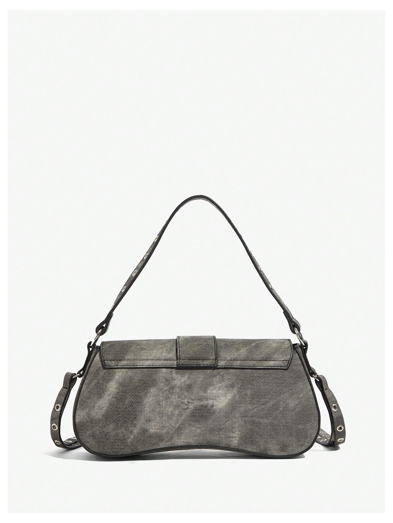 Leather Studded Mini Purse