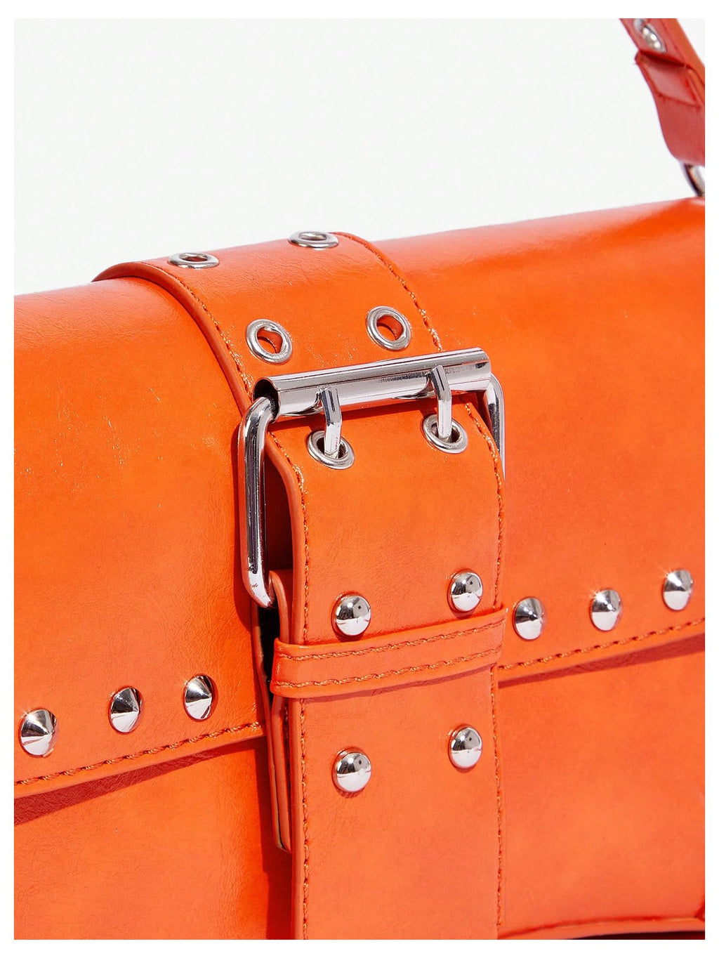 Leather Studded Mini Purse