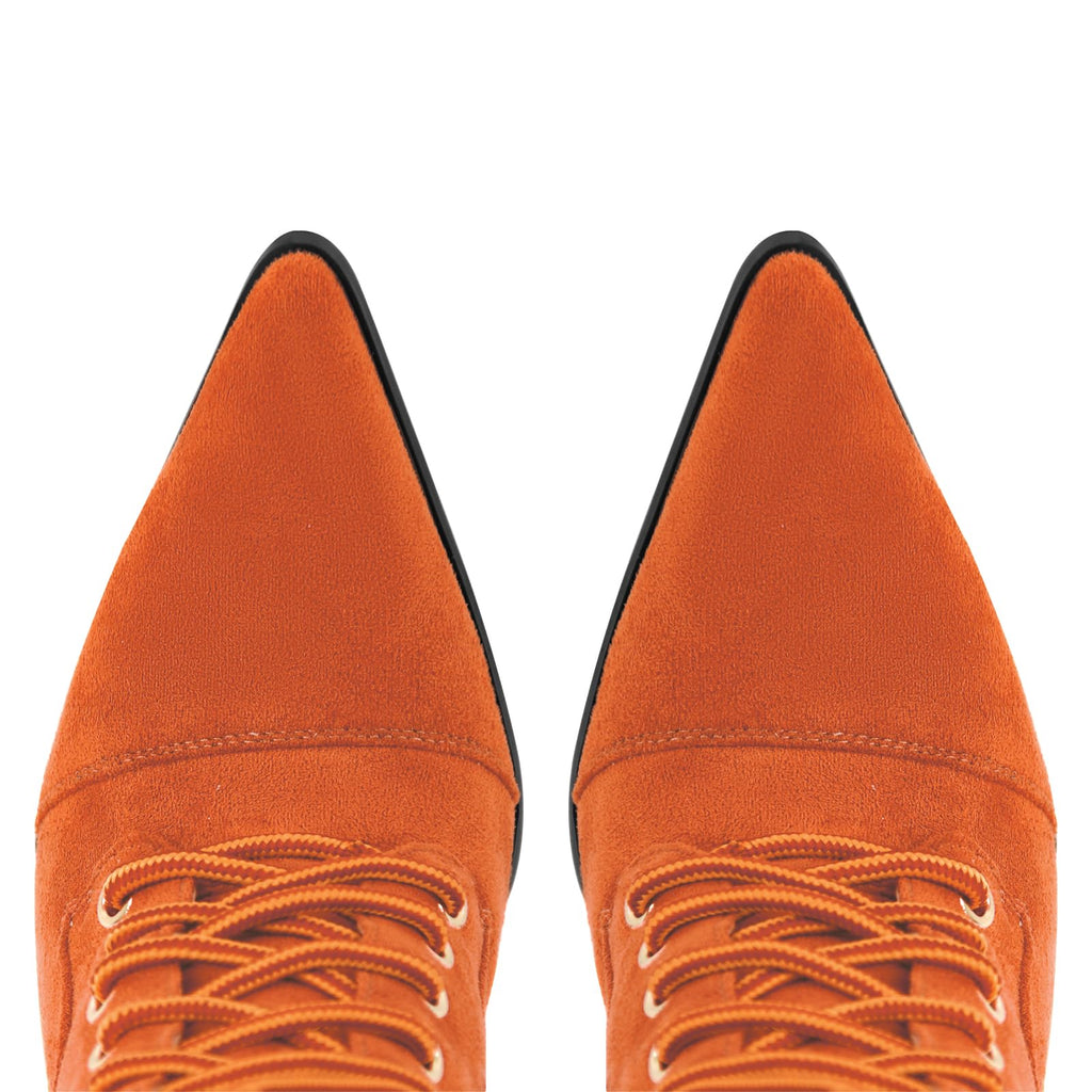 Women's Double Lace Pointed Toe Stilettos