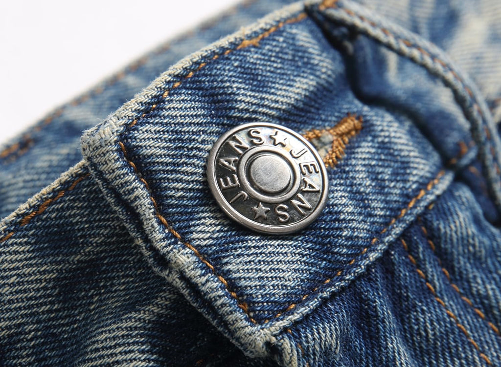 Men's Ripped Regular Straight Leg Fit Jeans — view 102 | DeeLuxe & Co.