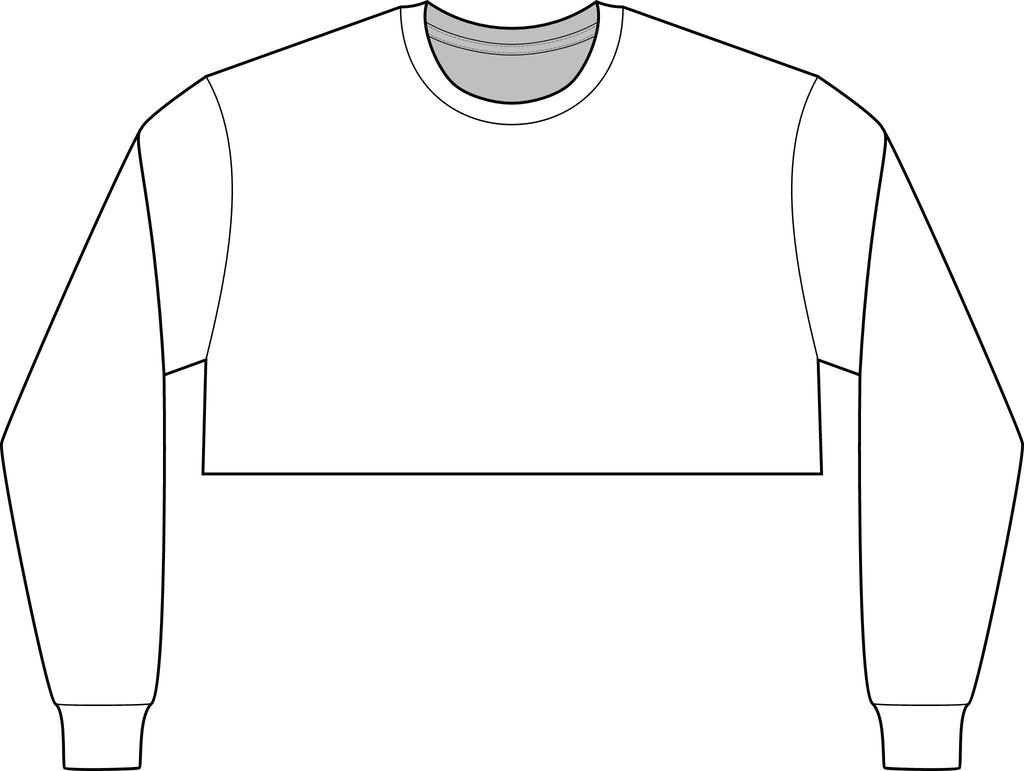 GGG Crop Long Sleeve Tee