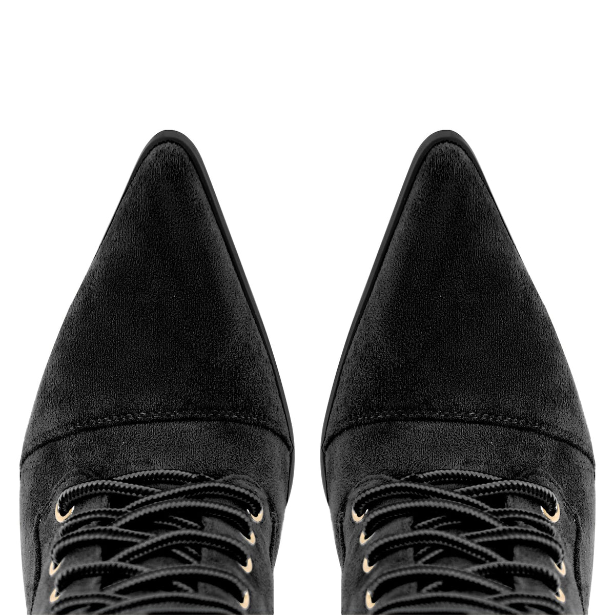 Women's Double Lace Pointed Toe Stilettos