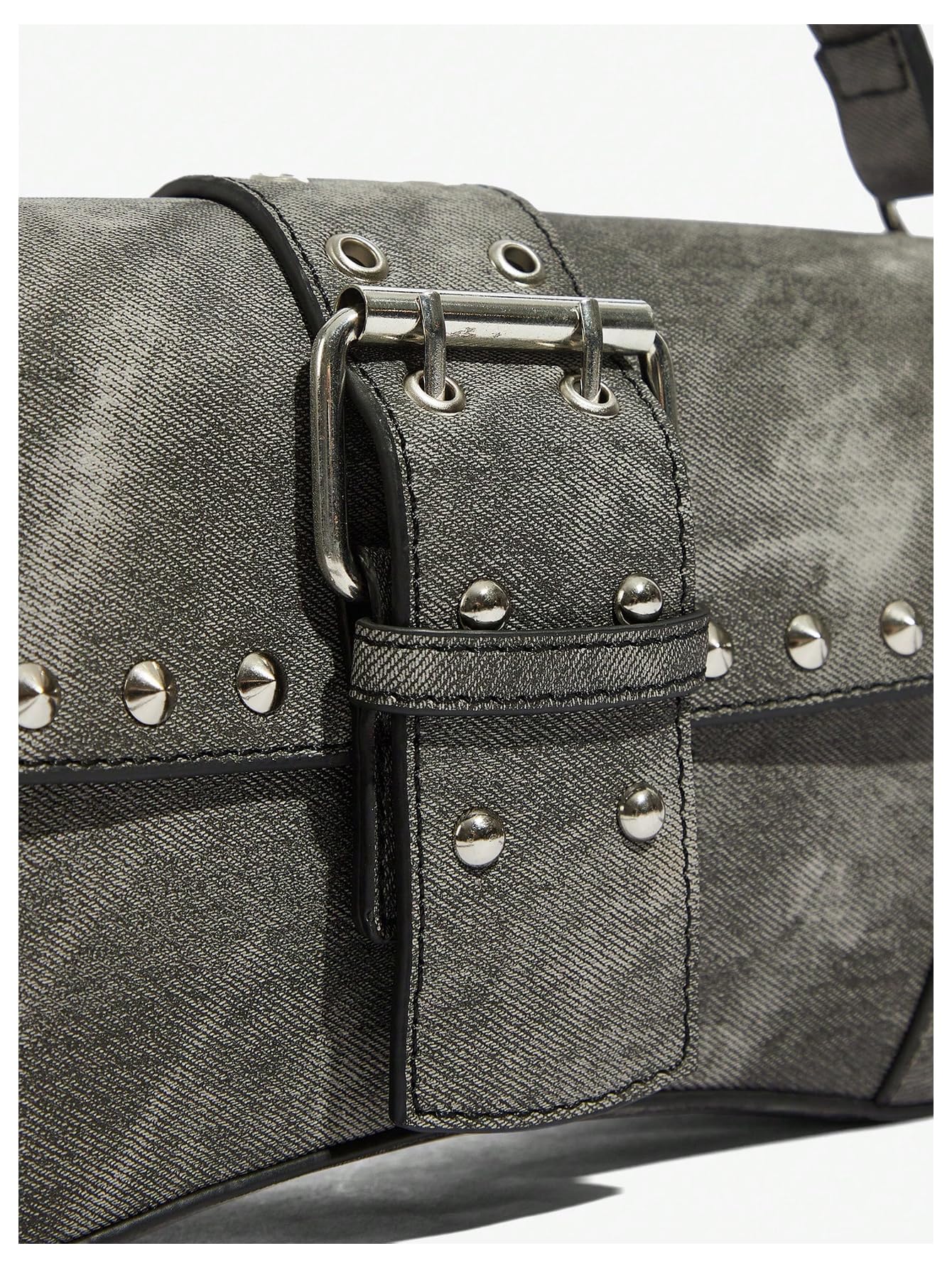 Leather Studded Mini Purse