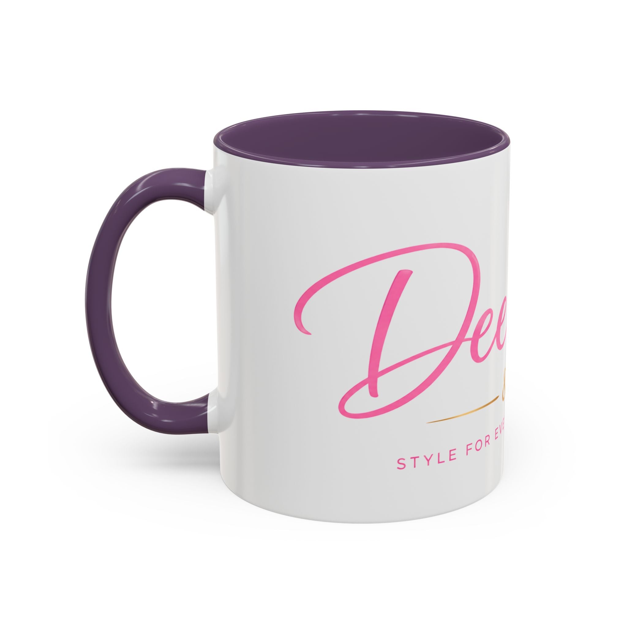 DeeLuxe & Co. Accent Coffee Mug — view 63 | DeeLuxe & Co.
