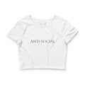 Anti-Social Crop Tee