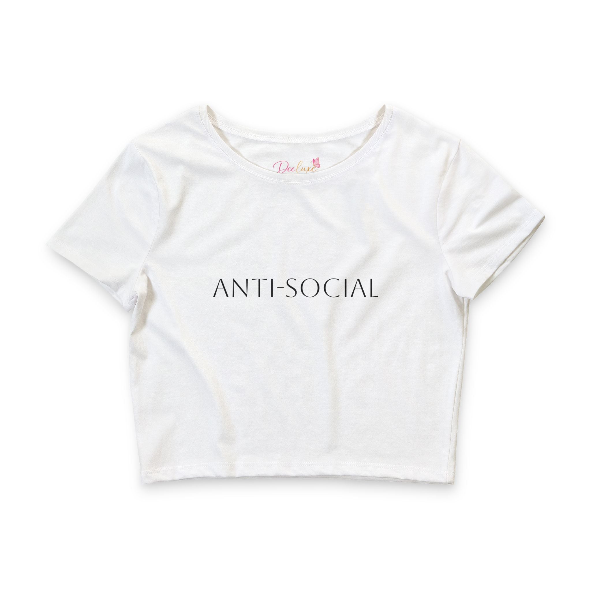Anti-Social Crop Tee