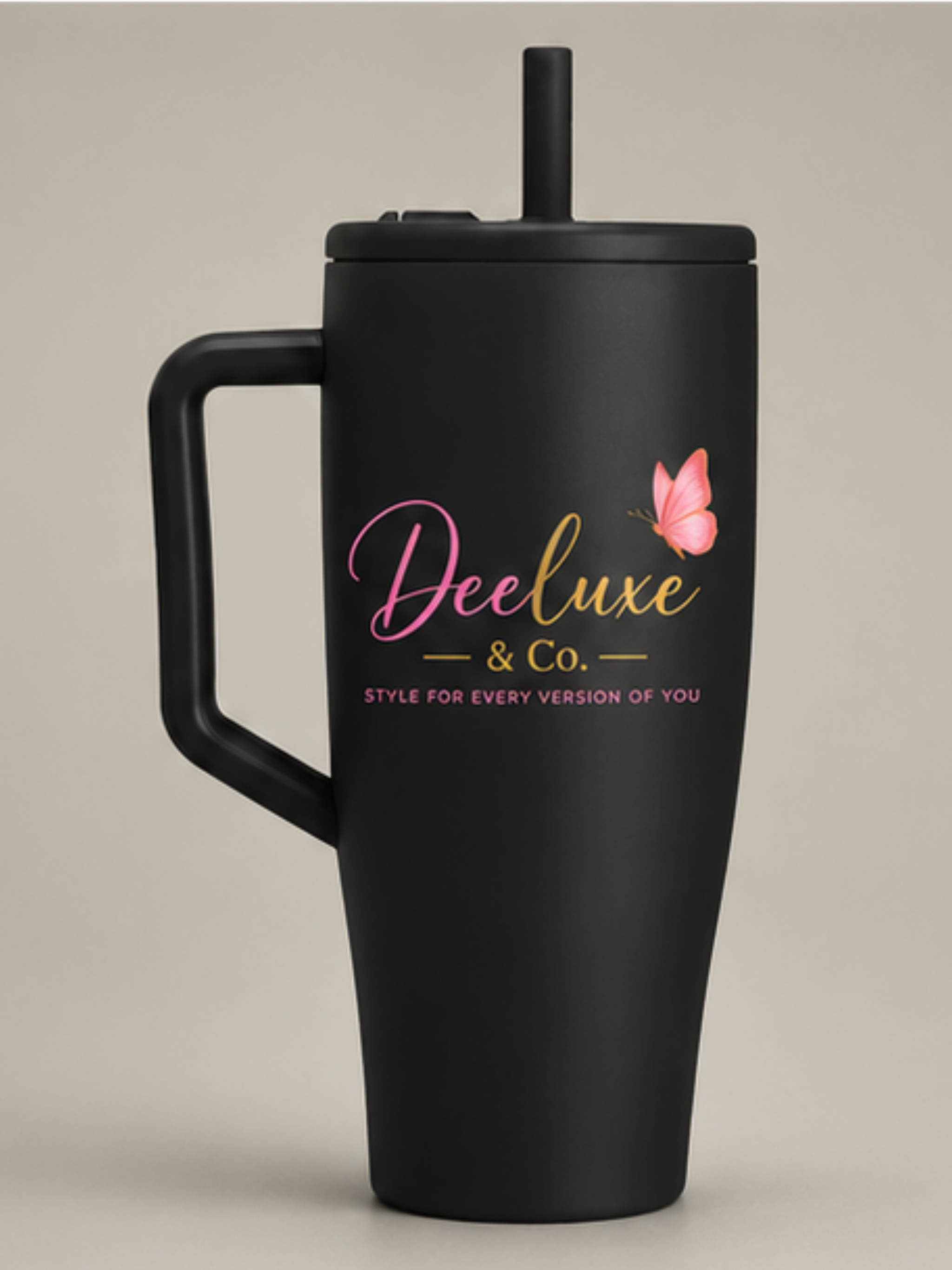 DeeLuxe & Co. 40oz Insulated Tumbler — view 6 | DeeLuxe & Co.
