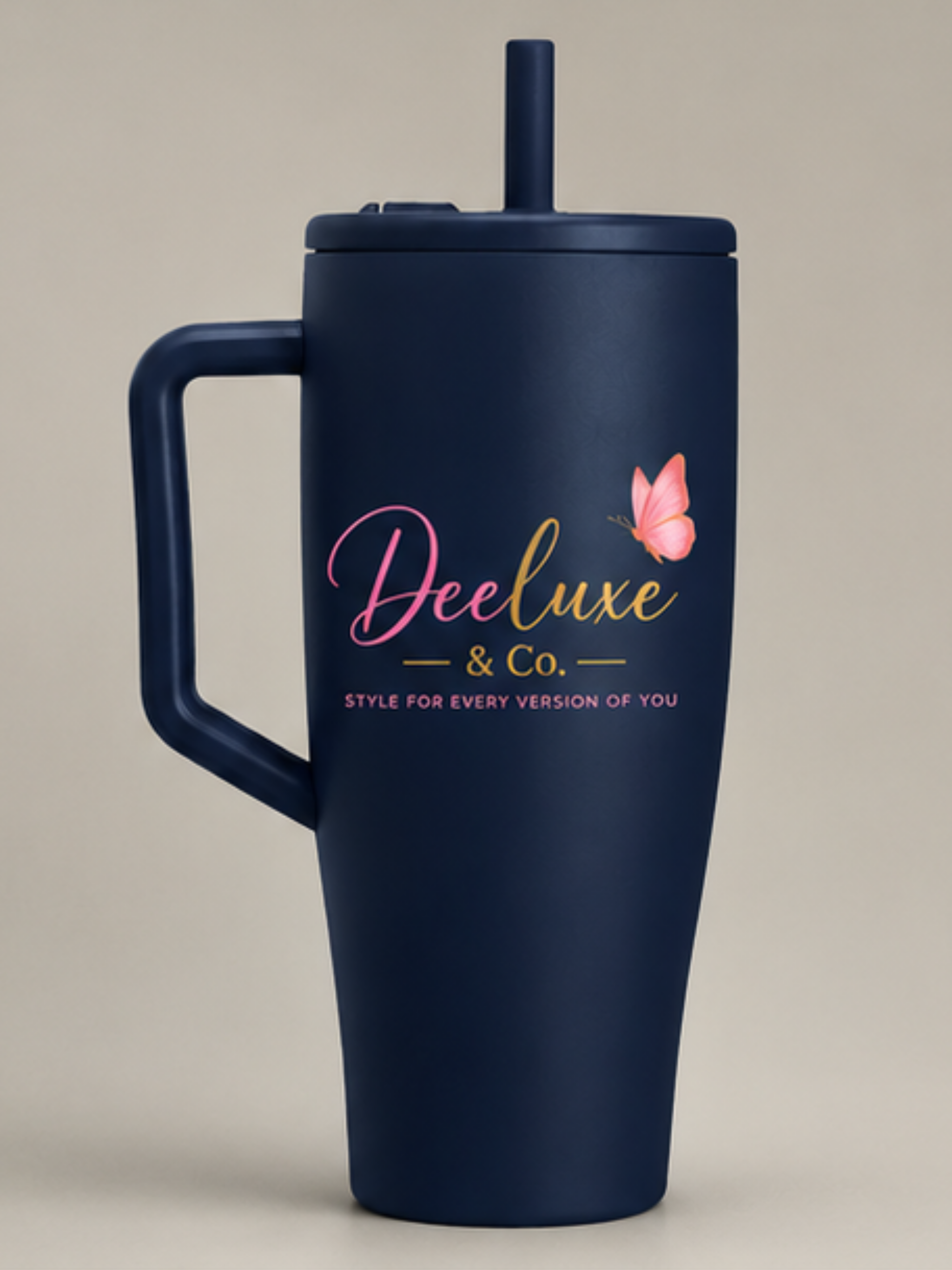 DeeLuxe & Co. 40oz Insulated Tumbler — view 3 | DeeLuxe & Co.
